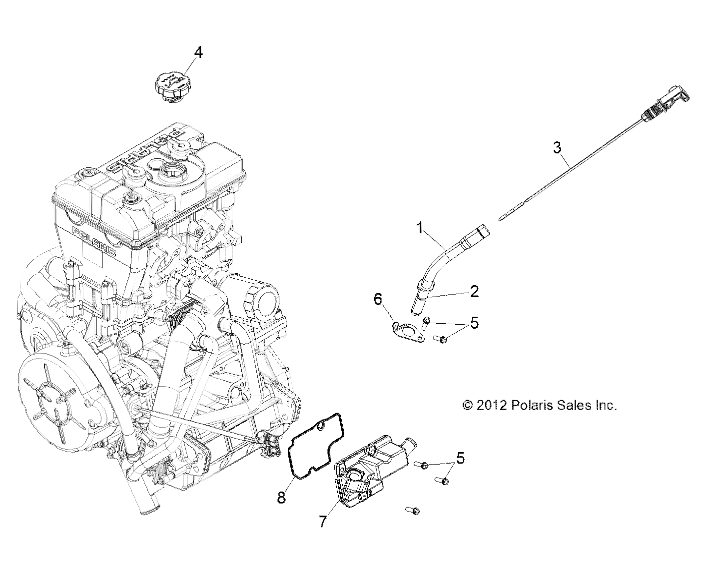 Part Number : 1204967 DIPSTICK-ENGINE OIL