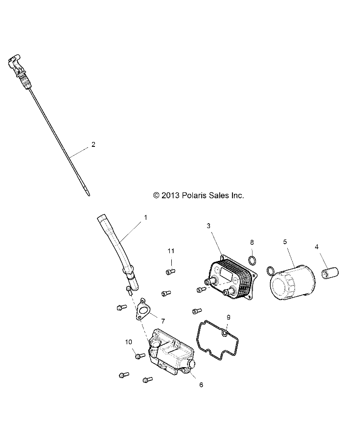 Part Number : 3022897 ASM-DIPSTICK