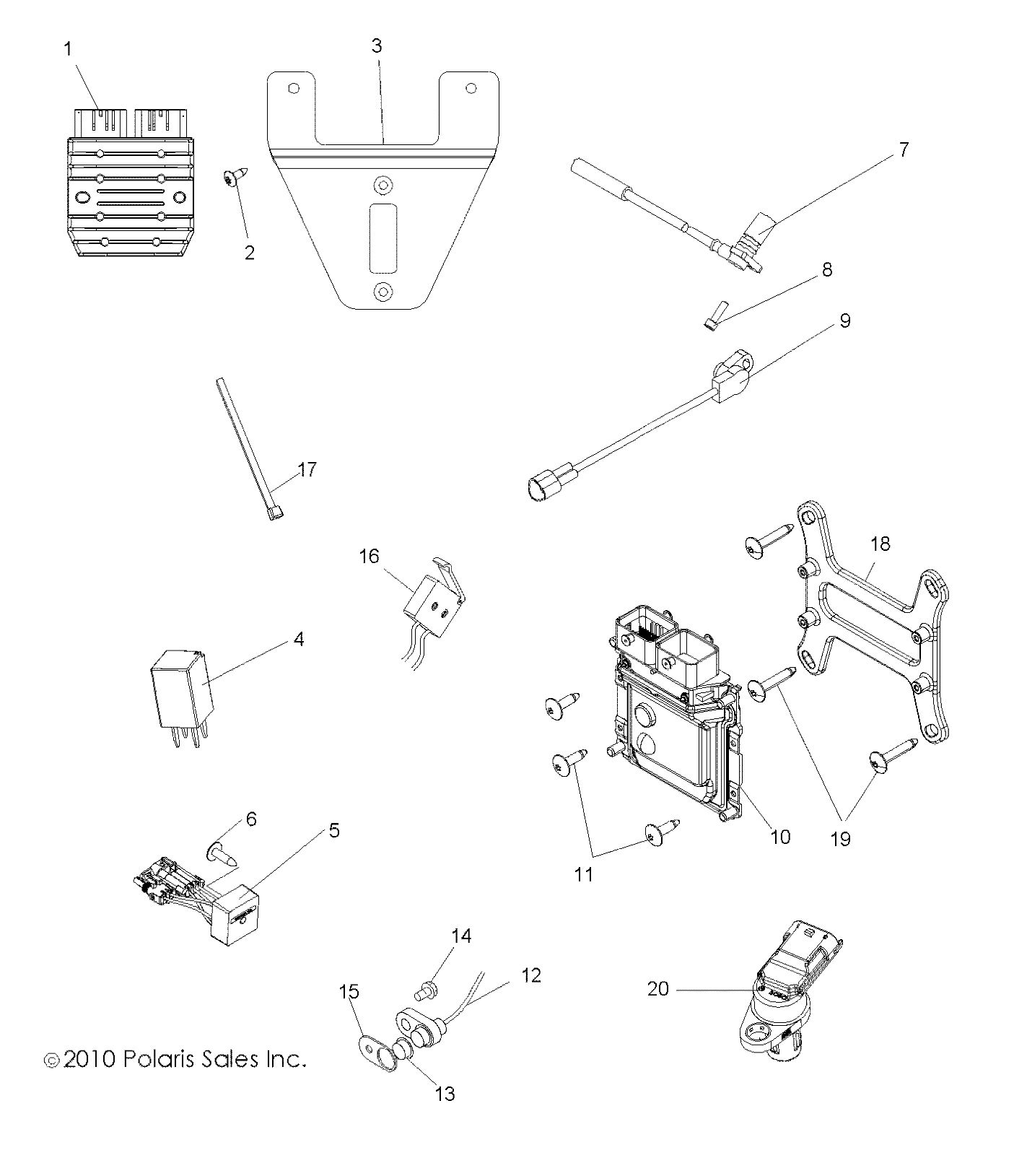 Part Number : 2410835 PHASE SENSOR