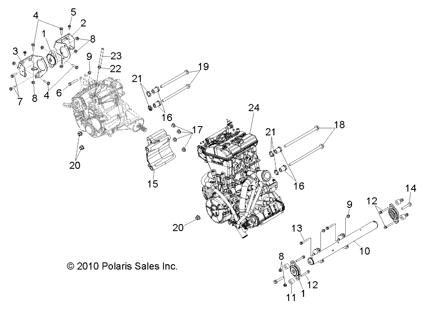 Part Number : 5137310 TRANSMISSION SPACER RIGHT 24 M