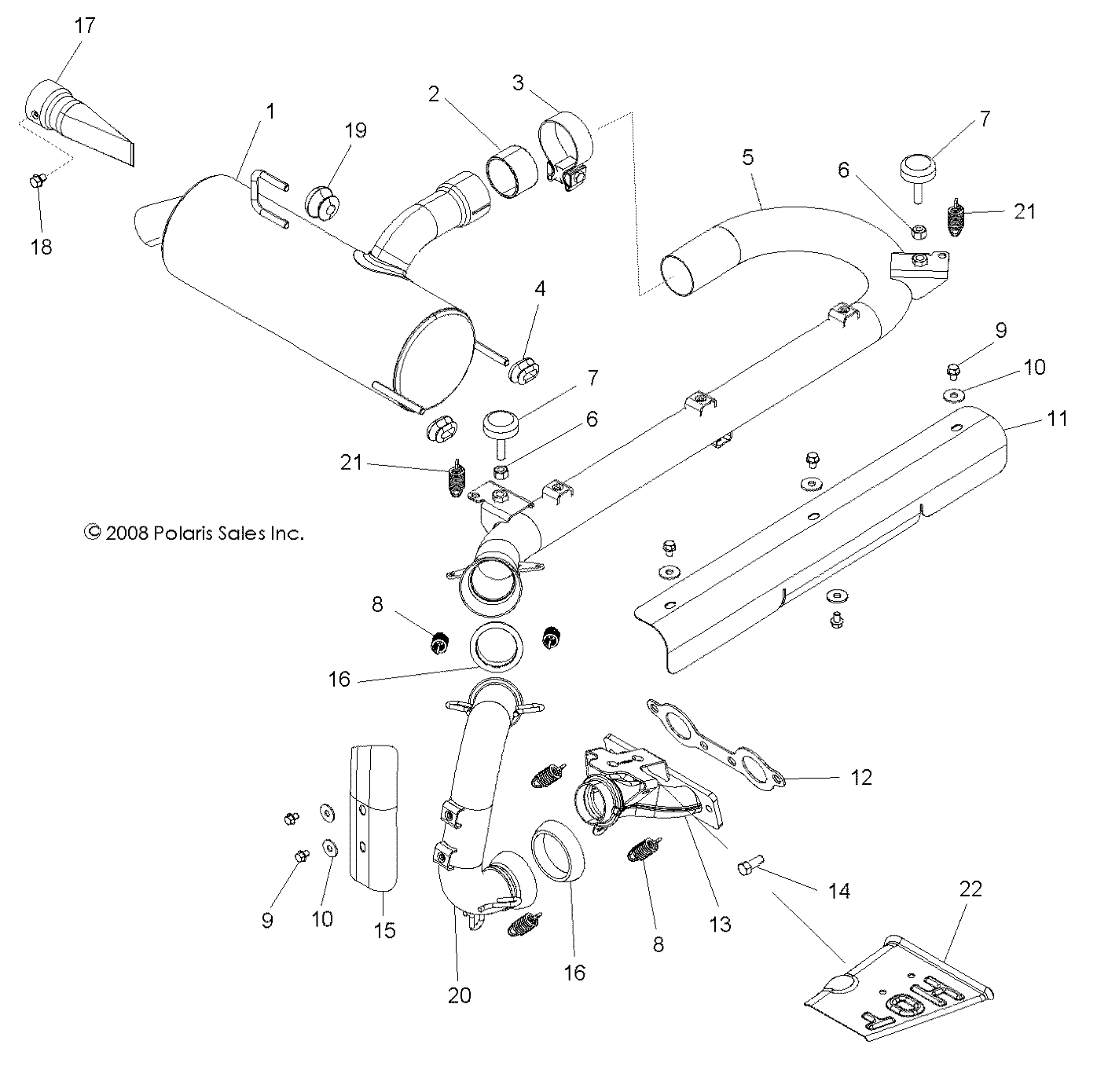 Part Number : 5252237 MANIFOLD SHIELD  TOP