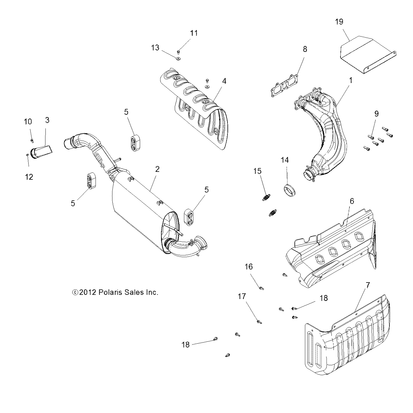 Part Number : 5813762 HEAT SHIELD FOIL  TOP