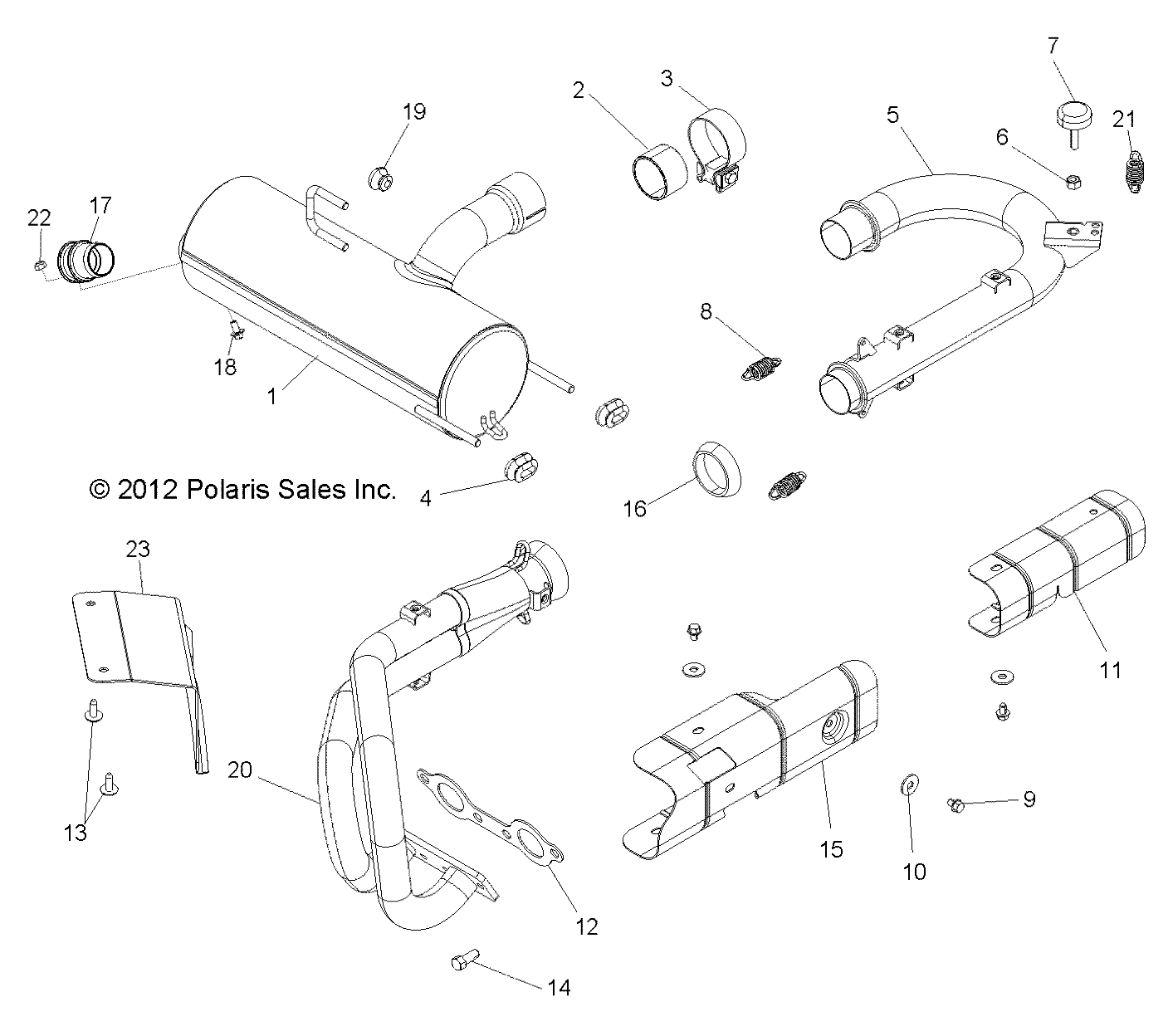 Part Number : 5257254 EXHAUST SEAL