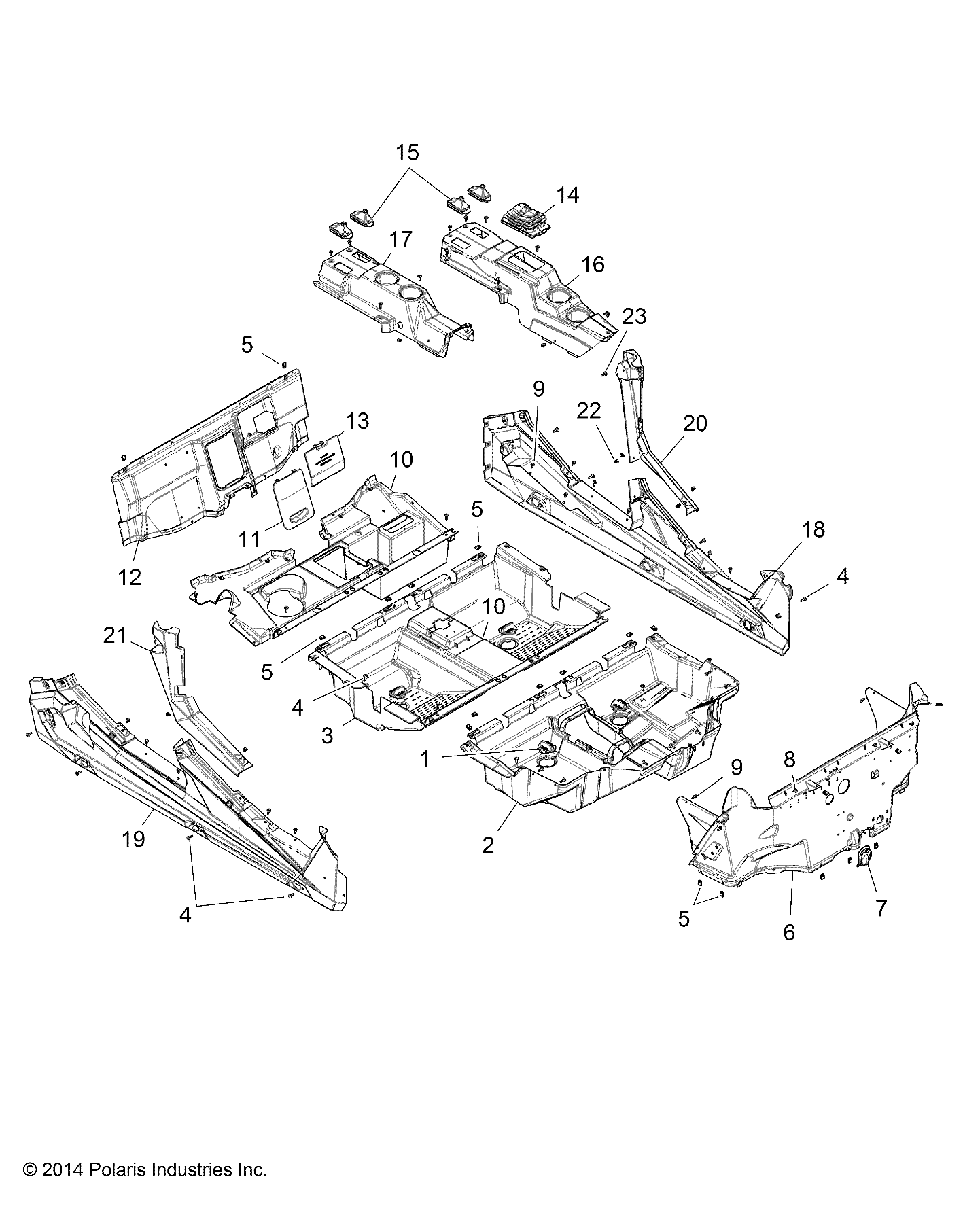 Part Number : 2635254-649 ASM-CVR-B-PLR PNT CLIP LH HV.R