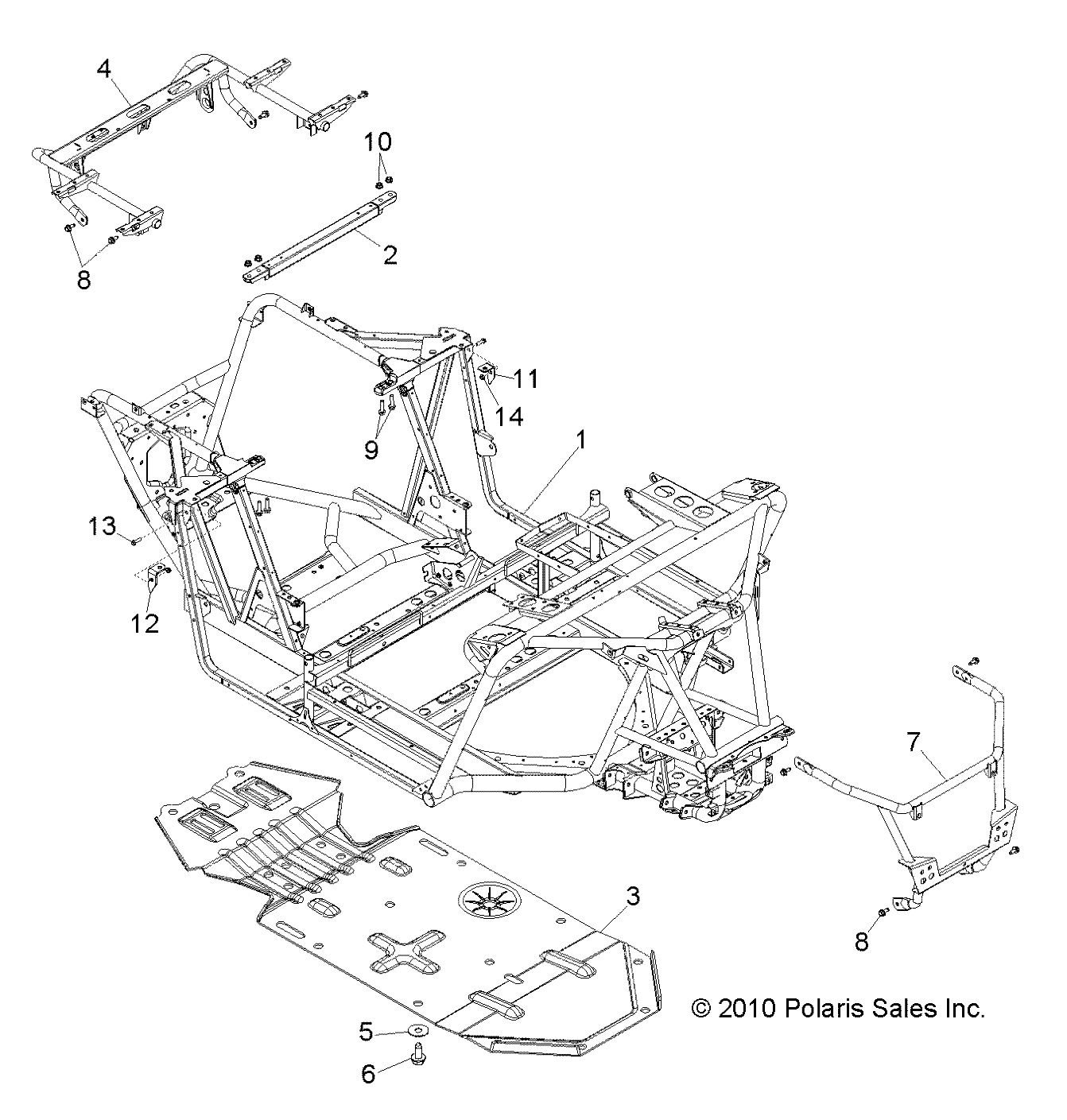 Part Number : 1017473-458 BUMPER SUPPORT WELD  REAR  MAT