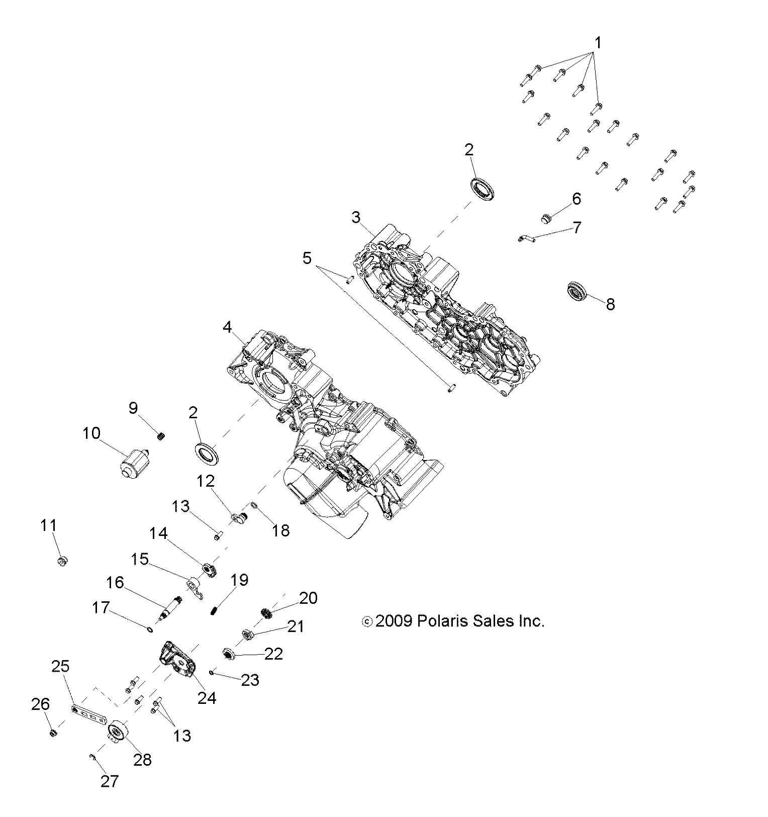 Part Number : 3234950 BELLCRANK SHIFT  DRUM