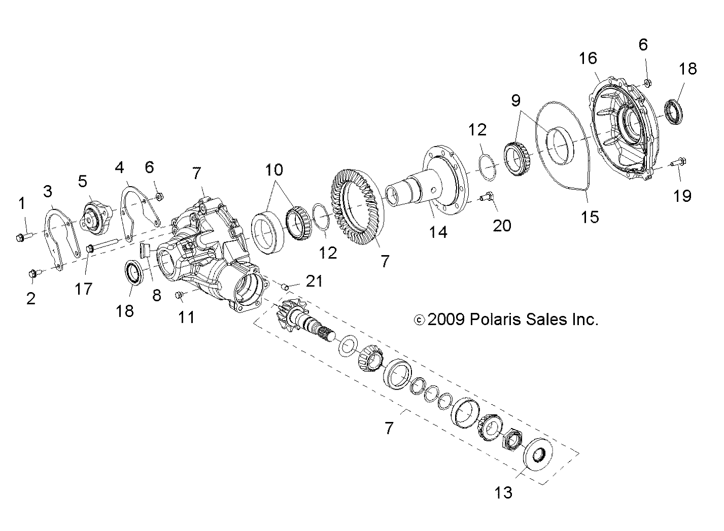 Part Number : 3235086 AXLE SPOOL