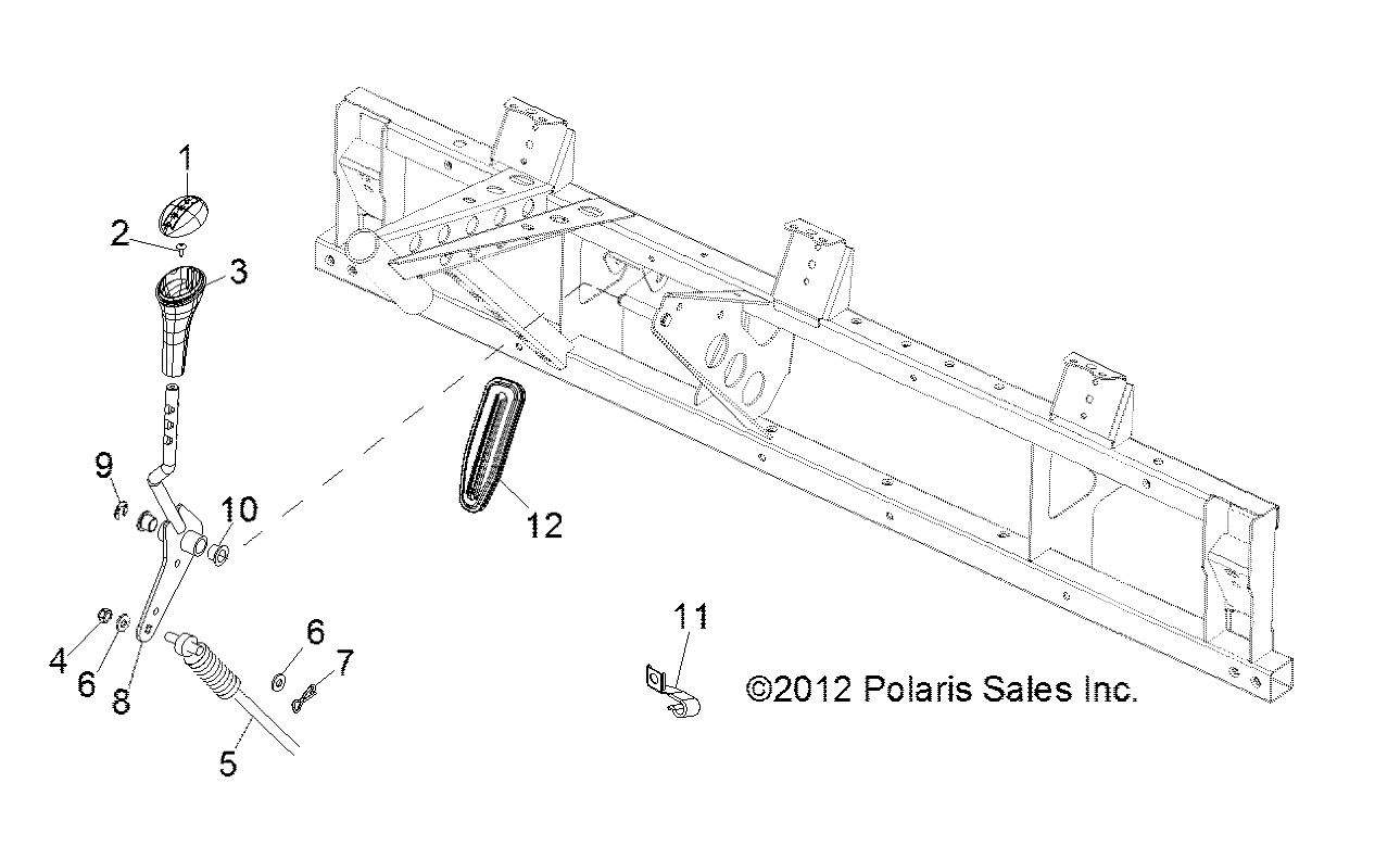 Part Number : 7081753 SHIFT CABLE