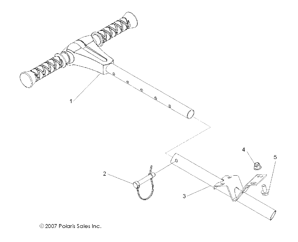 Part Number : 1015439-458 WELD-BRKT GRAB BAR M BLK