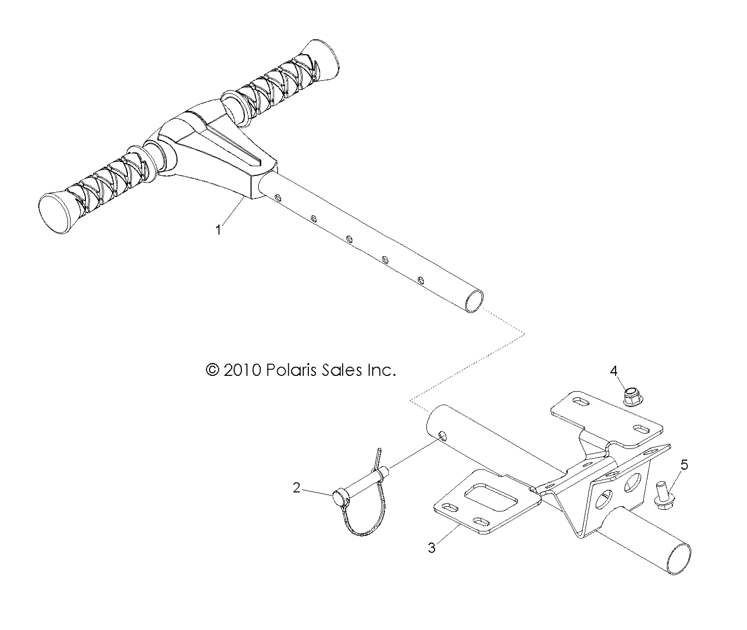 Foto diagrama Polaris que contem a peça 2633785