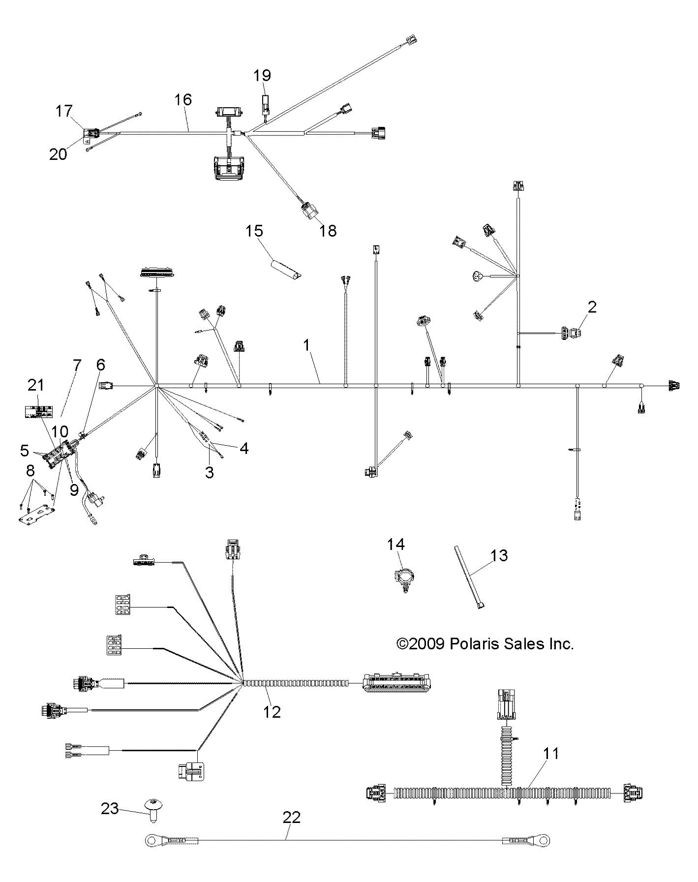 Part Number : 2411509 HARNESS-EPS