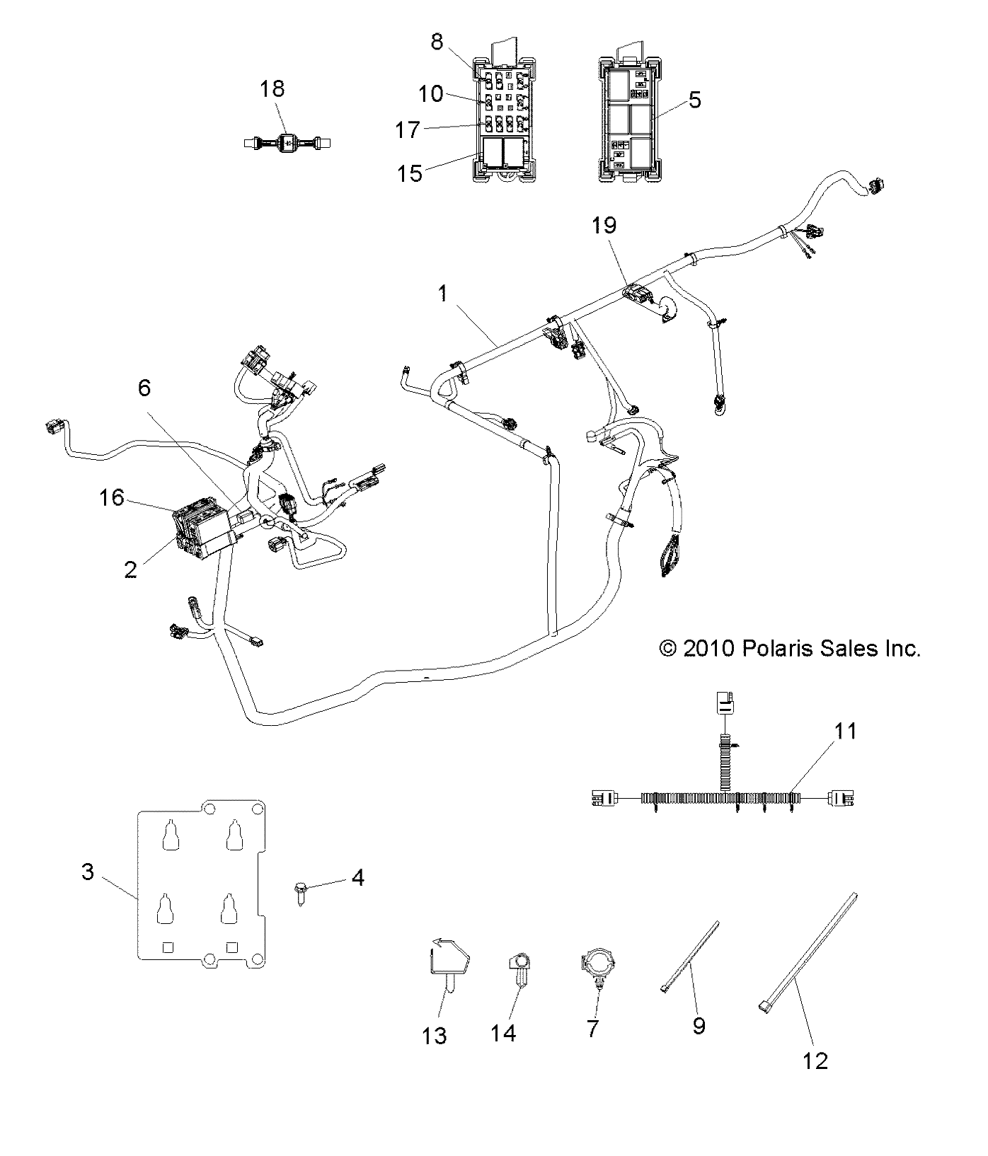 Part Number : 7176368 DECAL  FUSE BOX