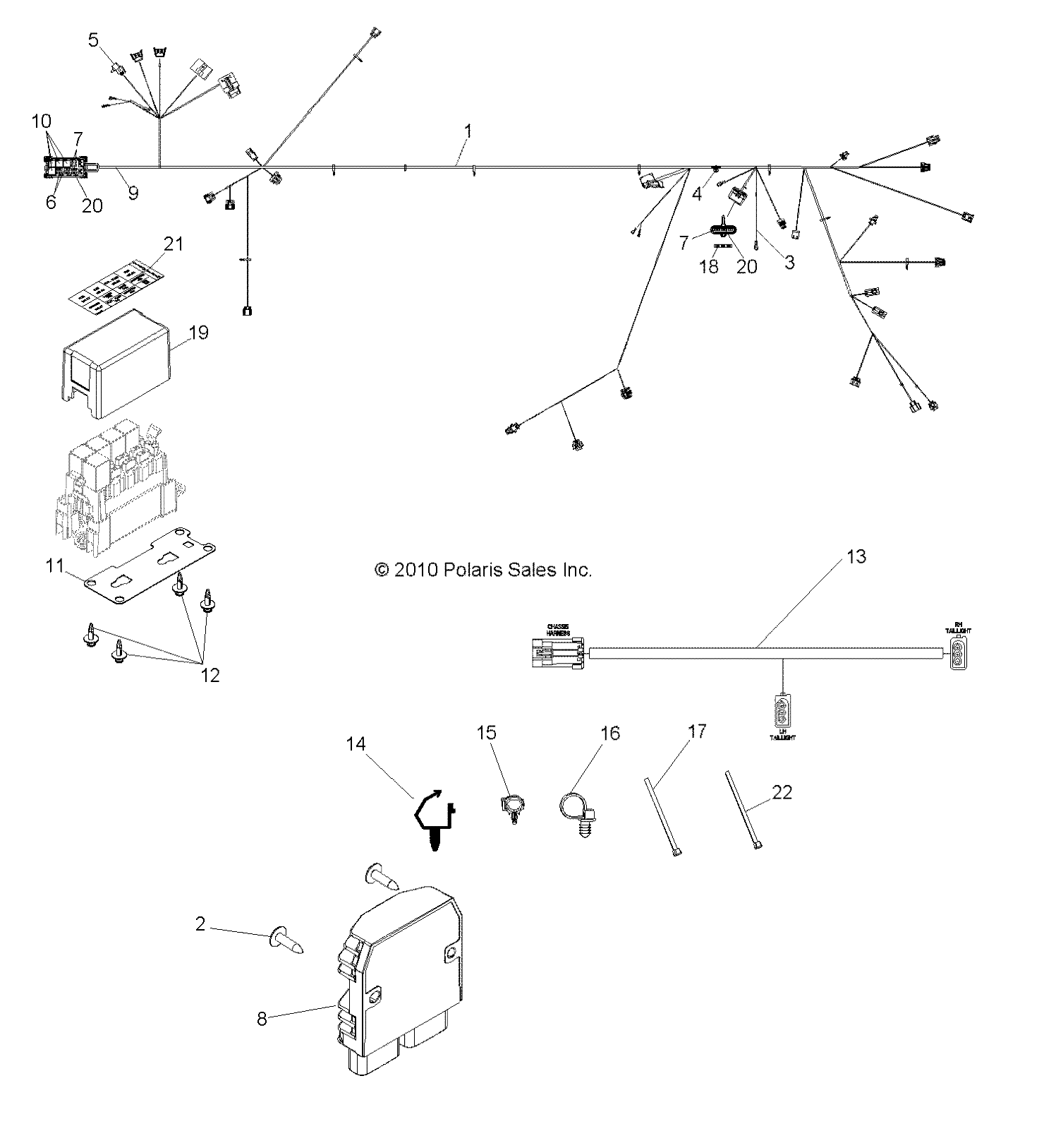 Part Number : 7176911 DECAL-RELAY/FUSE BLOCK