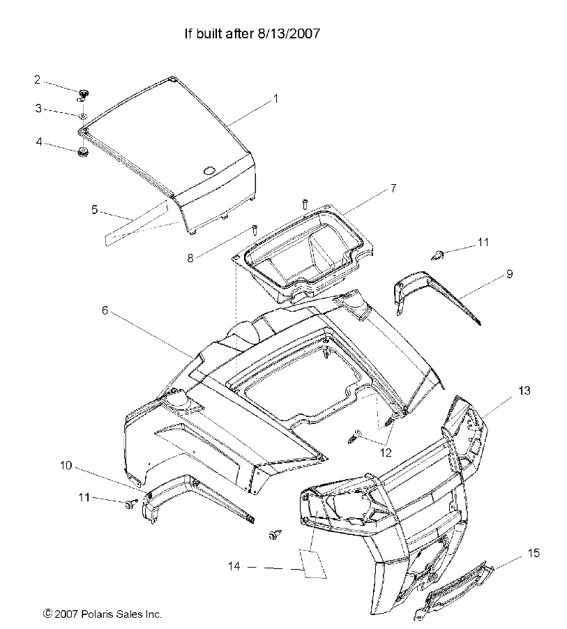 Part Number : 5813300 PAD-HOOD