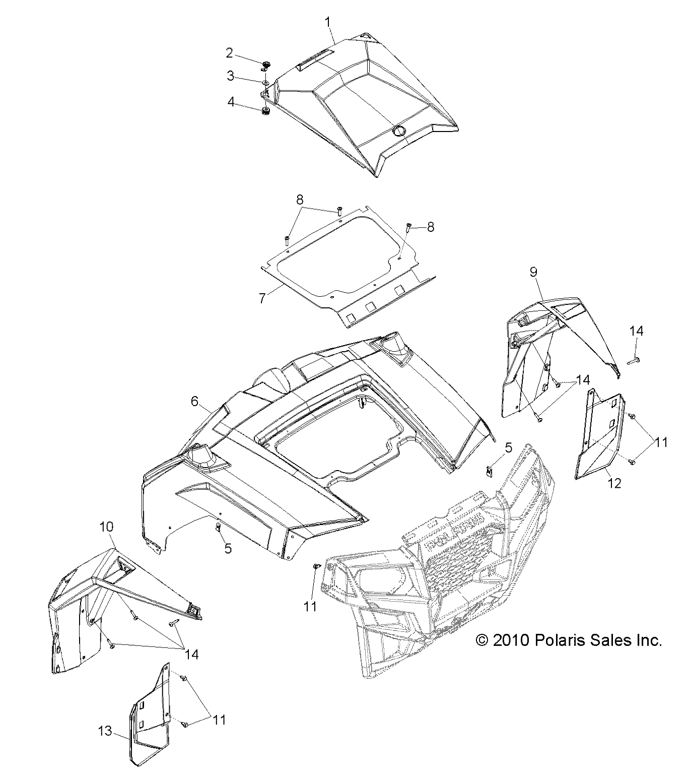 Part Number : 5438736 MUD SHIELD  FRONT  RIGHT