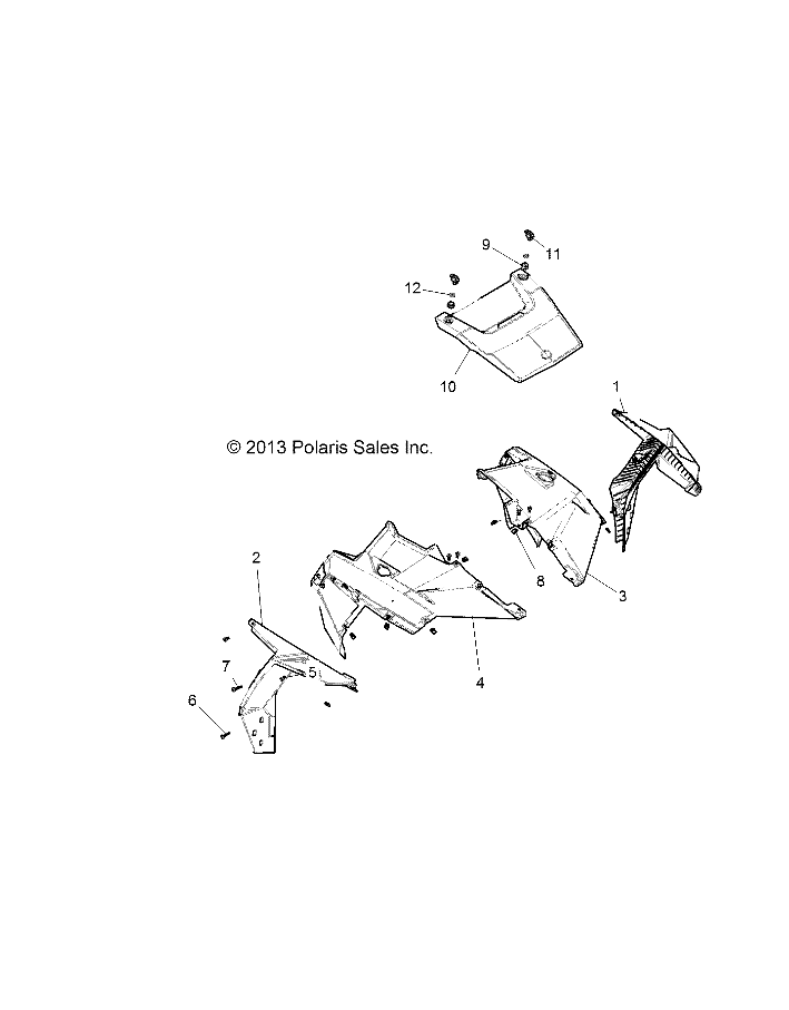 Part Number : 5450718-649 FENDER FRT RIGHT SIDE HAVASUE