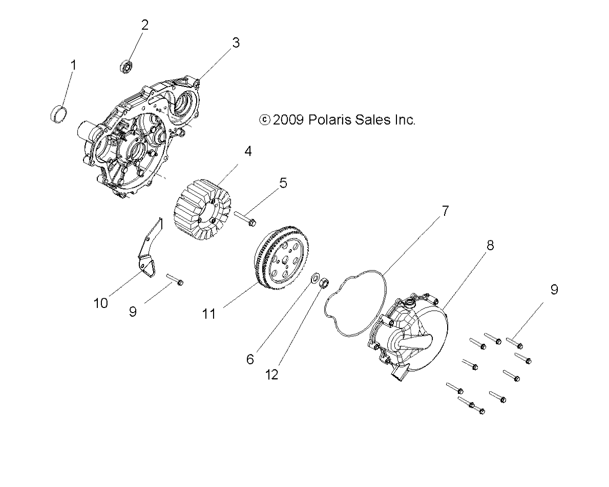 Part Number : 5413972 STATOR COVER SEAL