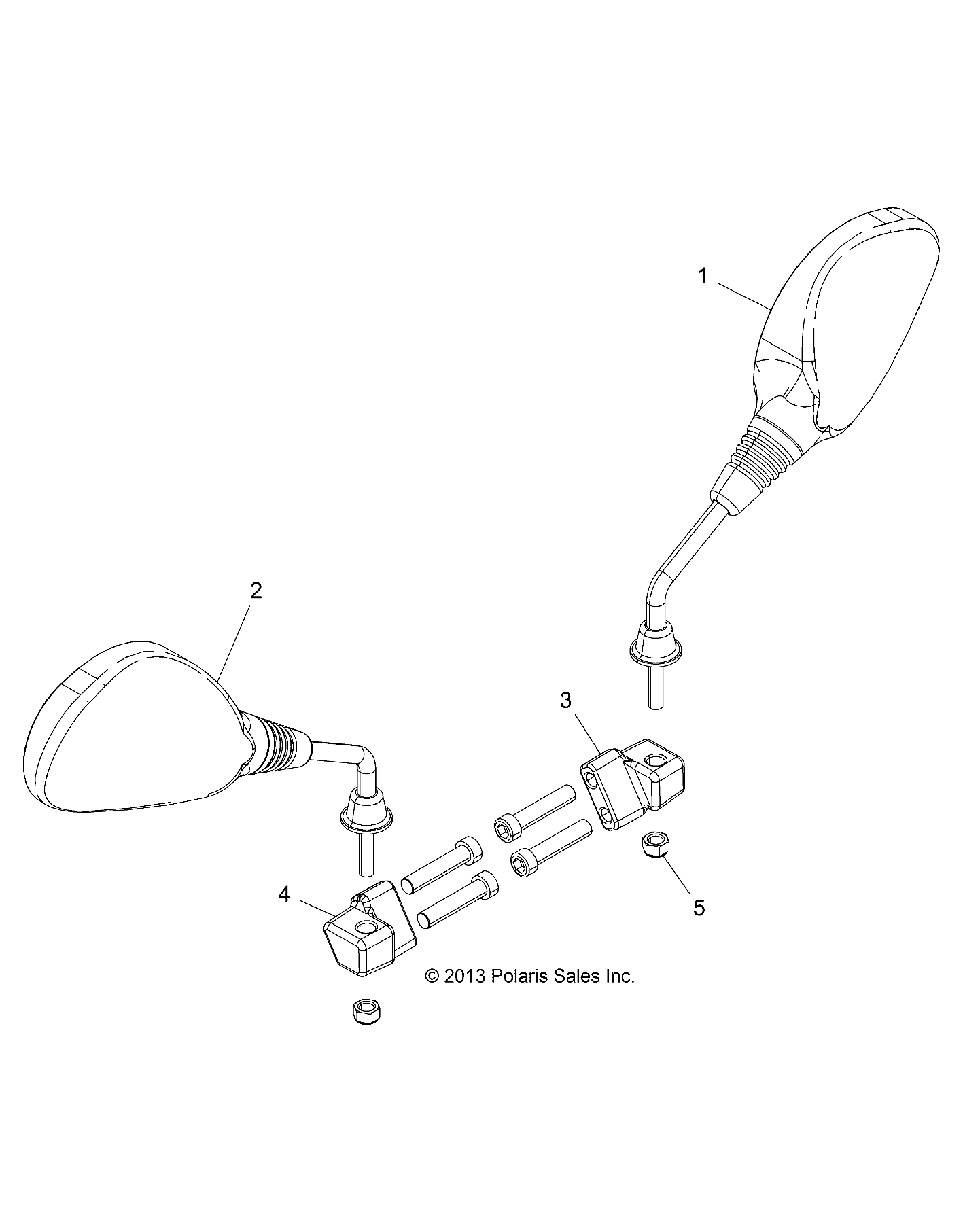 Foto diagrama Polaris que contem a peça 7510003