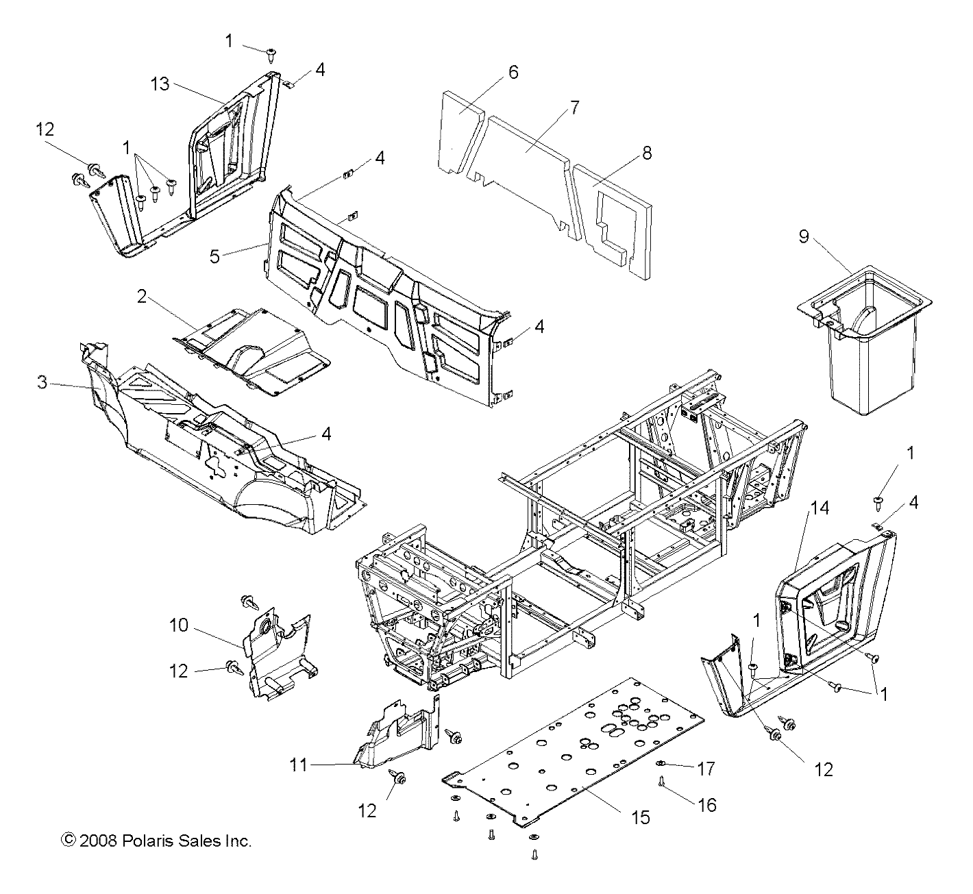 Part Number : 5813399 FOAM-FLOOR BACK RH