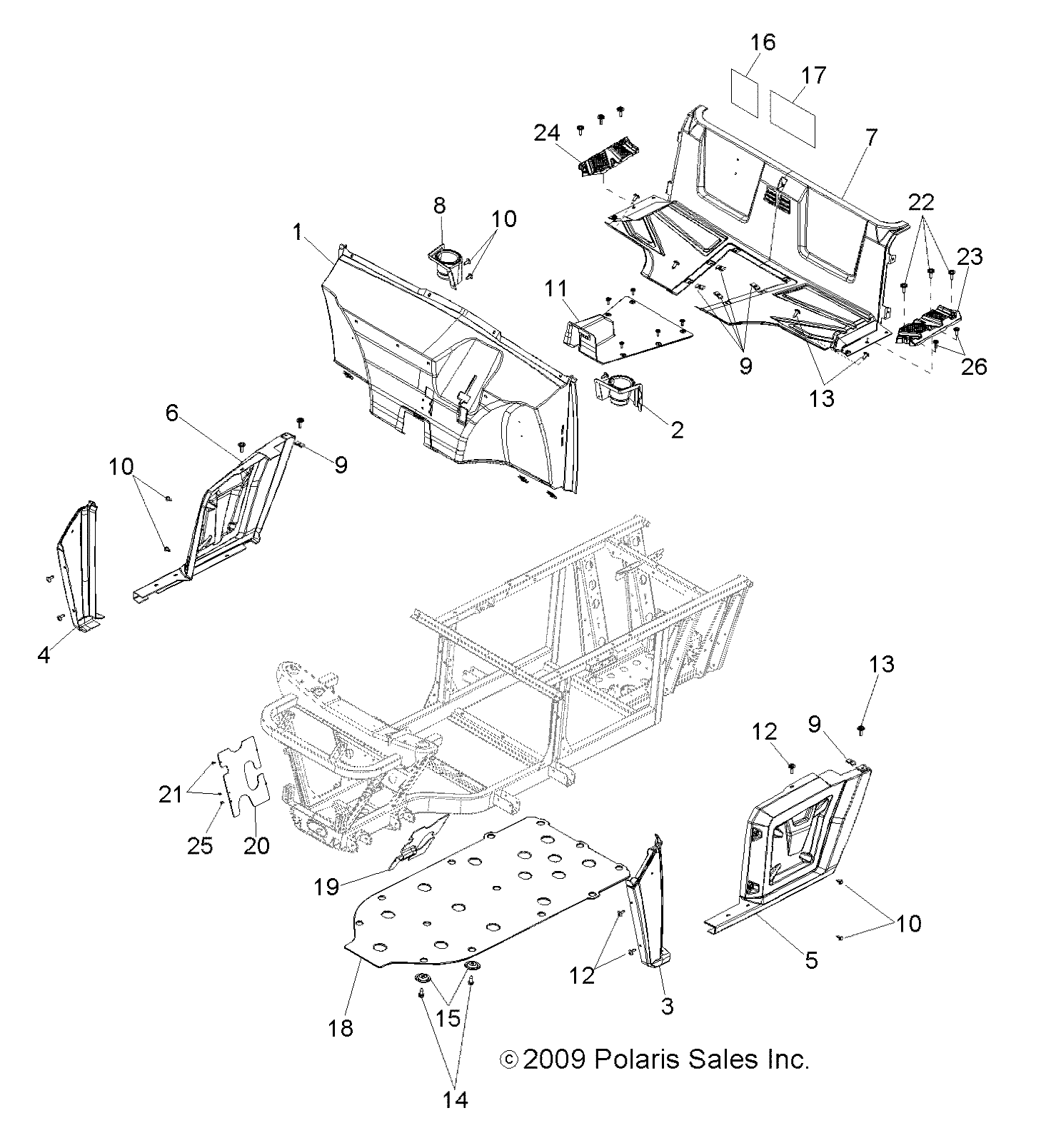 Part Number : 5813383 FOIL-FLOOR  VERTICAL