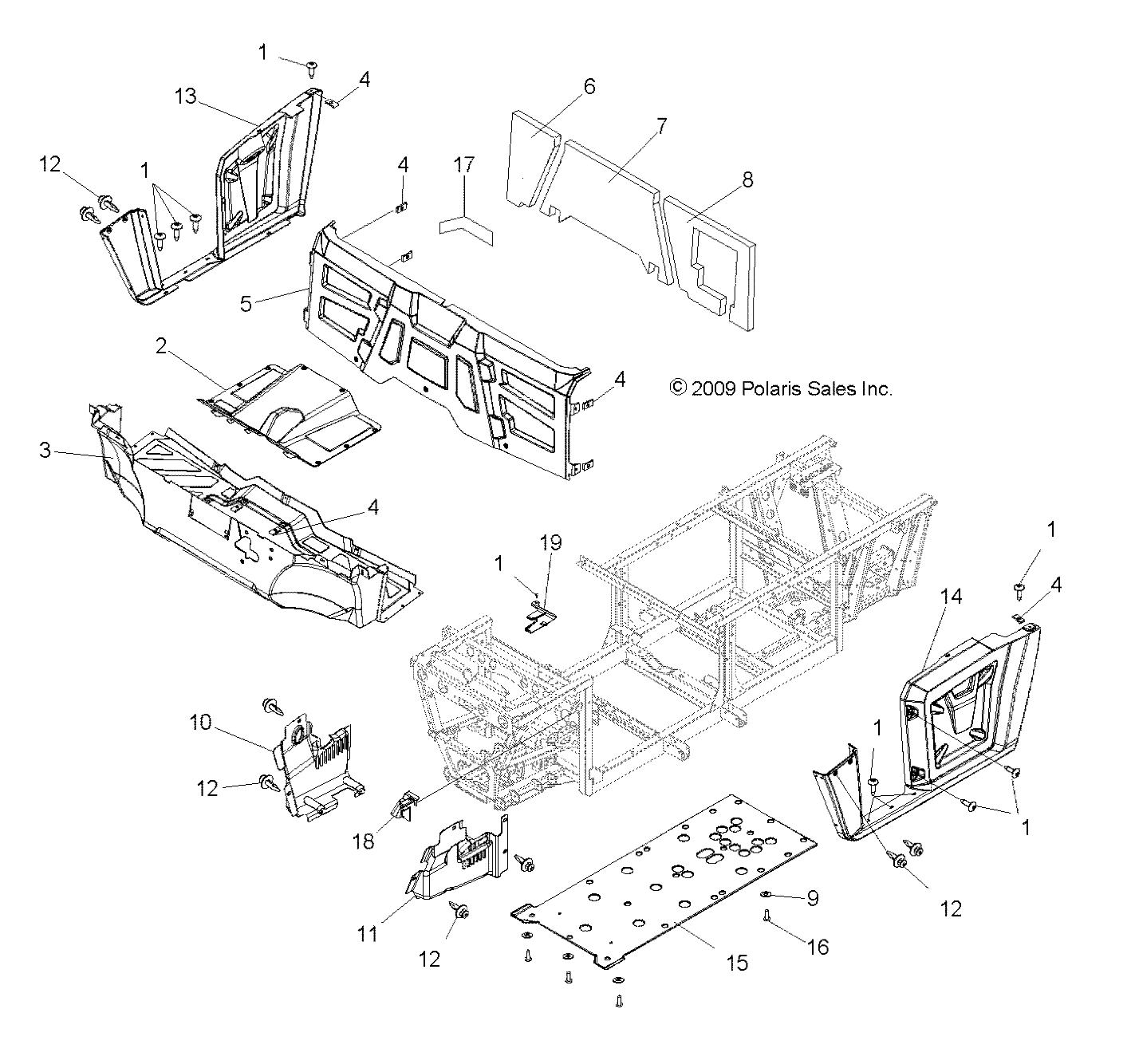 Part Number : 5813563 FOIL-FLOOR