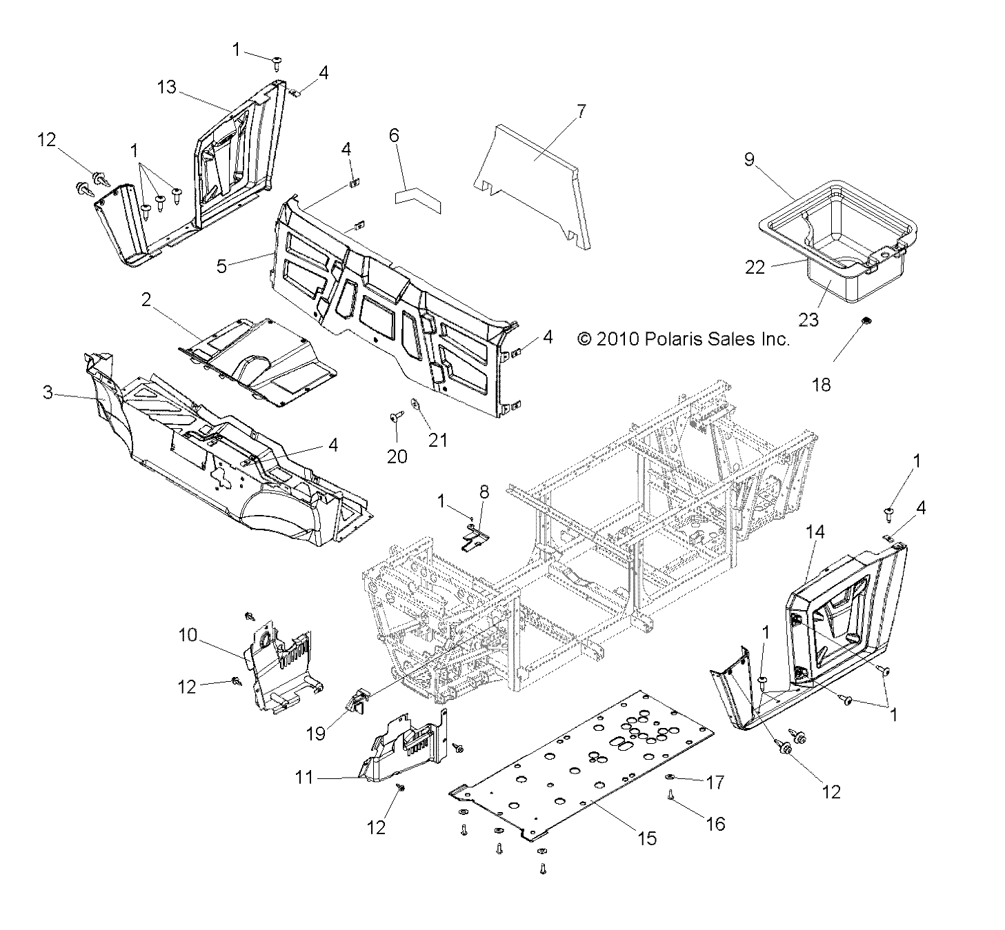 Part Number : 5813660 FOIL-STORAGE BUCKET