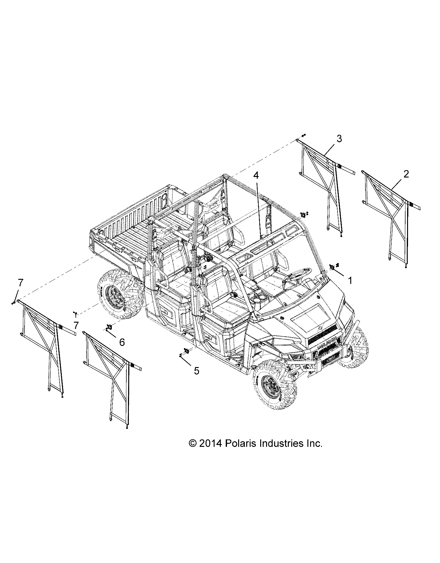 Part Number : 2686410 SIDE NET  FRONT  FULL