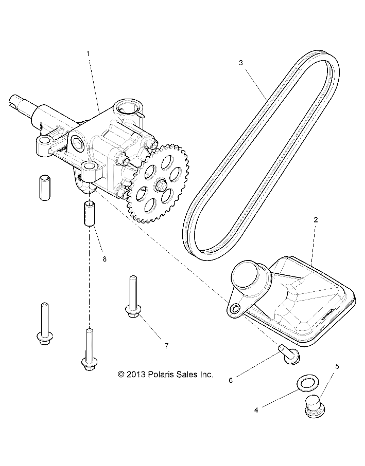 Part Number : 1204762 ASM-PUMP OIL WET SUMP