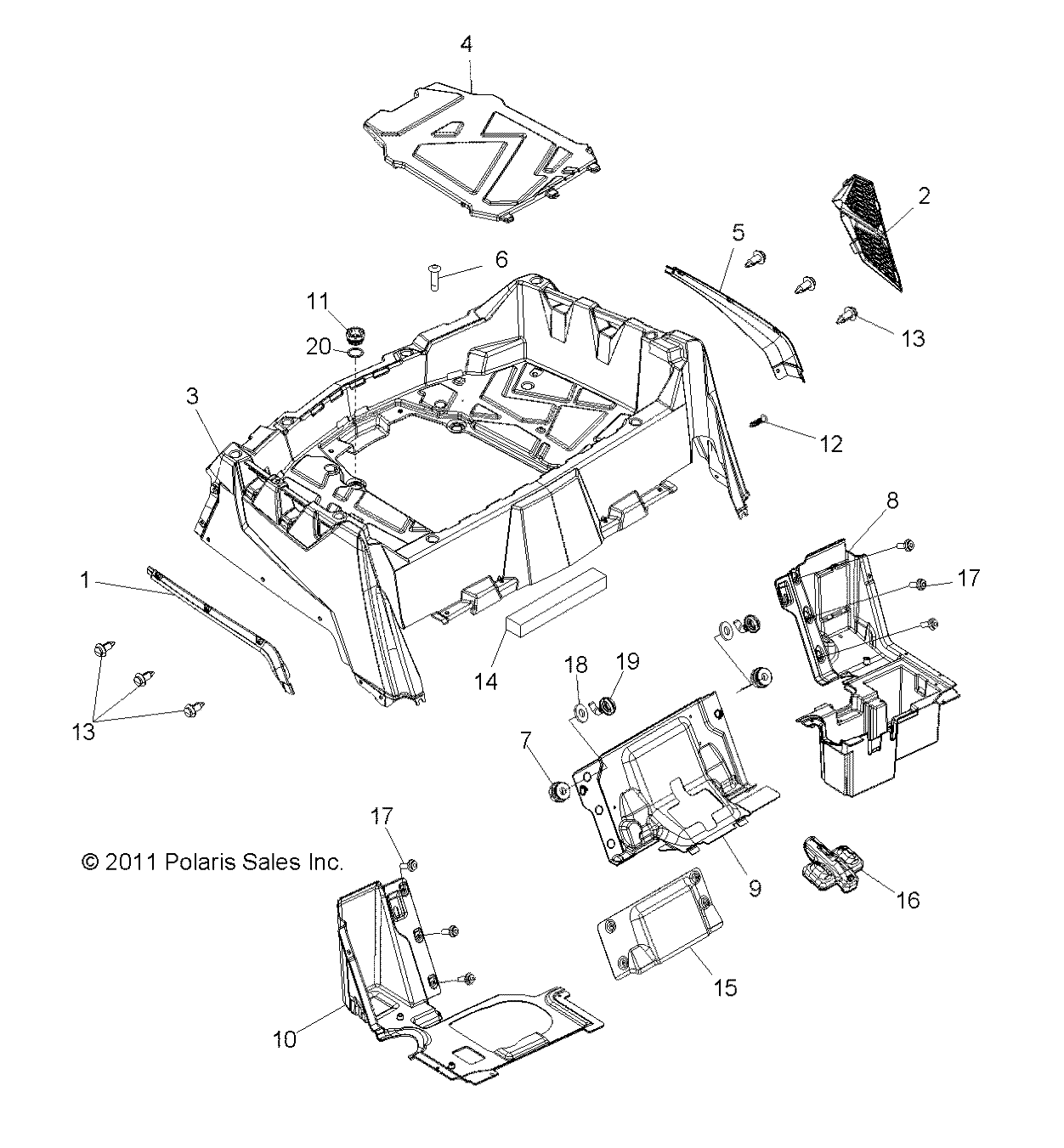 Part Number : 5813751 SEAL-PANEL