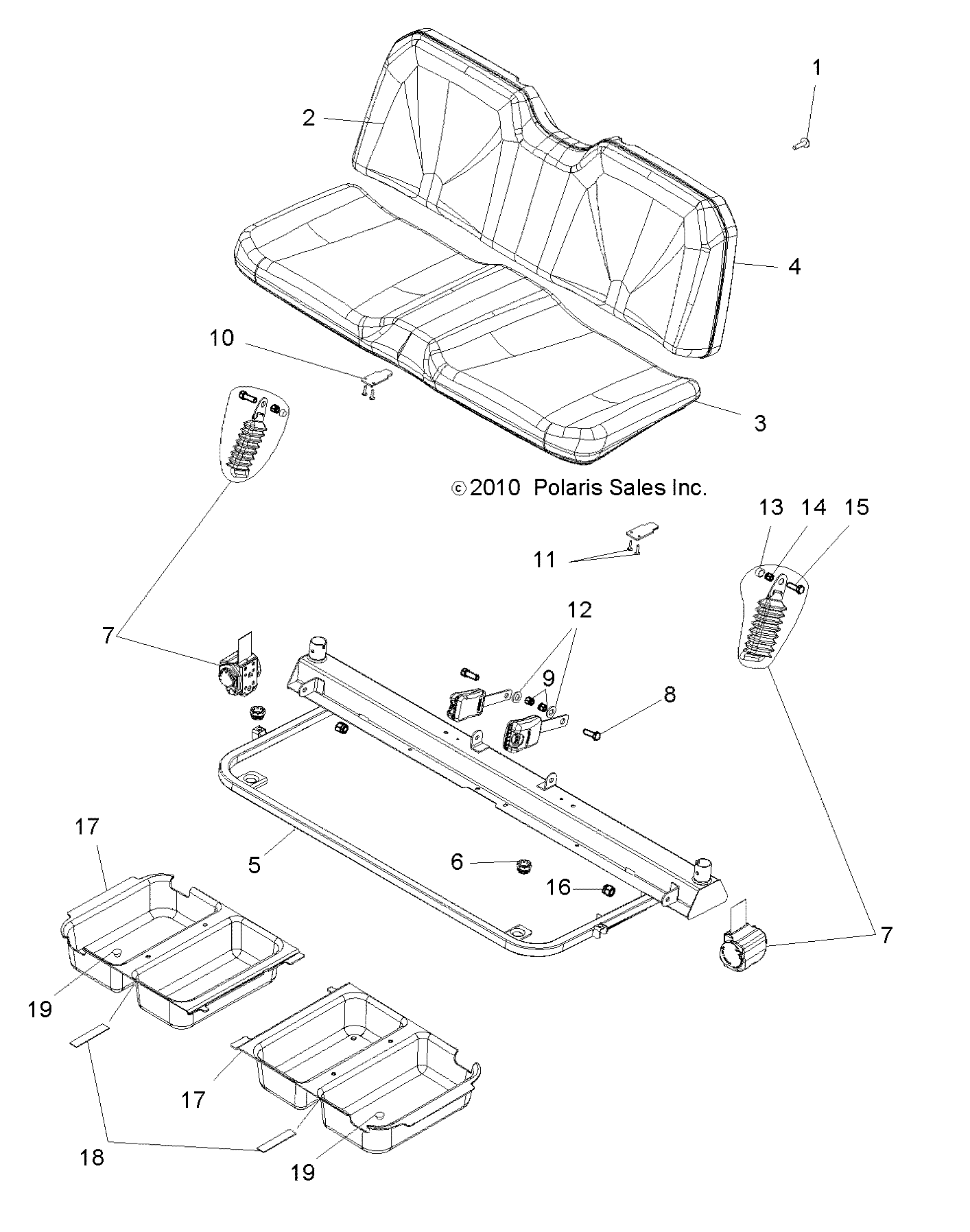 Part Number : 2634154 3 POINT SEAT BELT ASSEMBLY