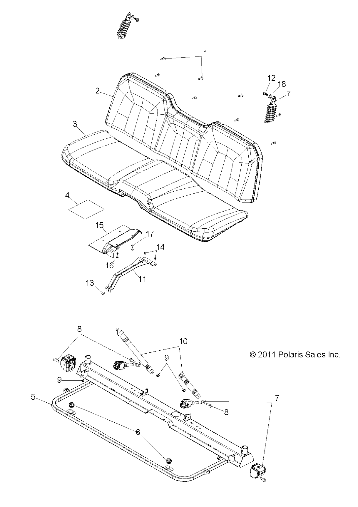 Part Number : 5813738 SEAT BASE SHIELD