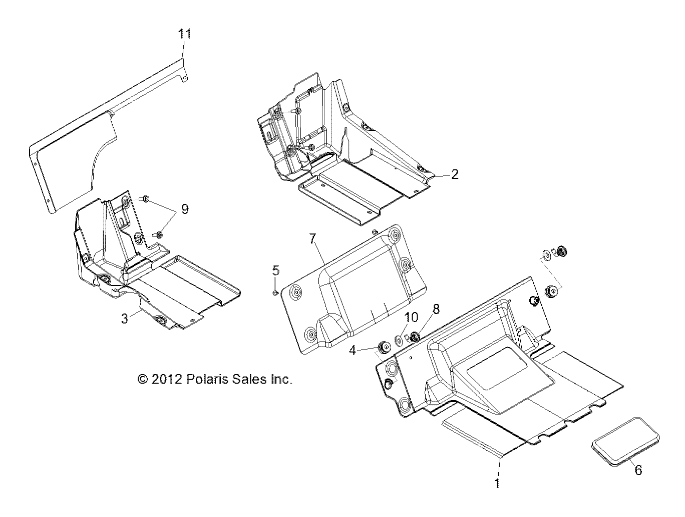 Part Number : 5813963 COVER-REAR