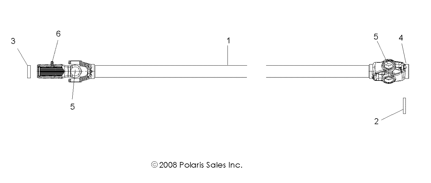 Part Number : 1332651 PROPSHAFT  FRONT