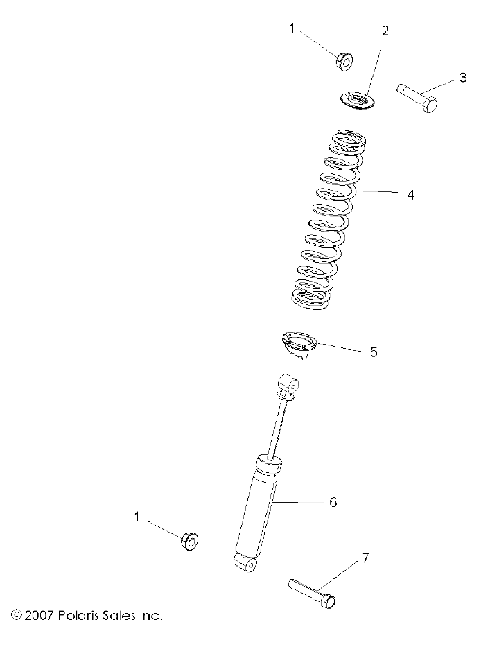 Part Number : 7043761 SHOCK  FRONT  414.4 MM