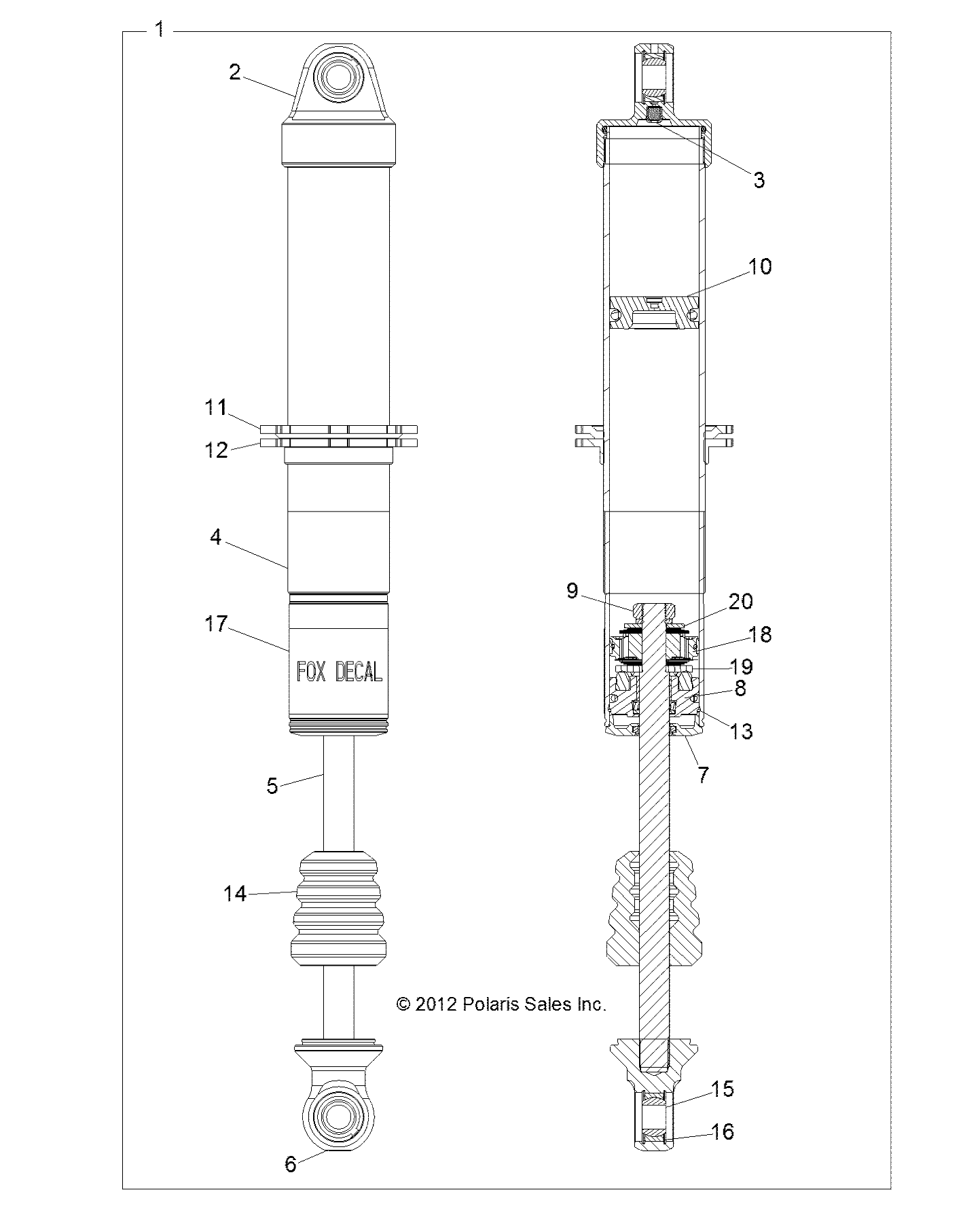 Part Number : 1500943 PLATE TOP OUT (050-00-009)