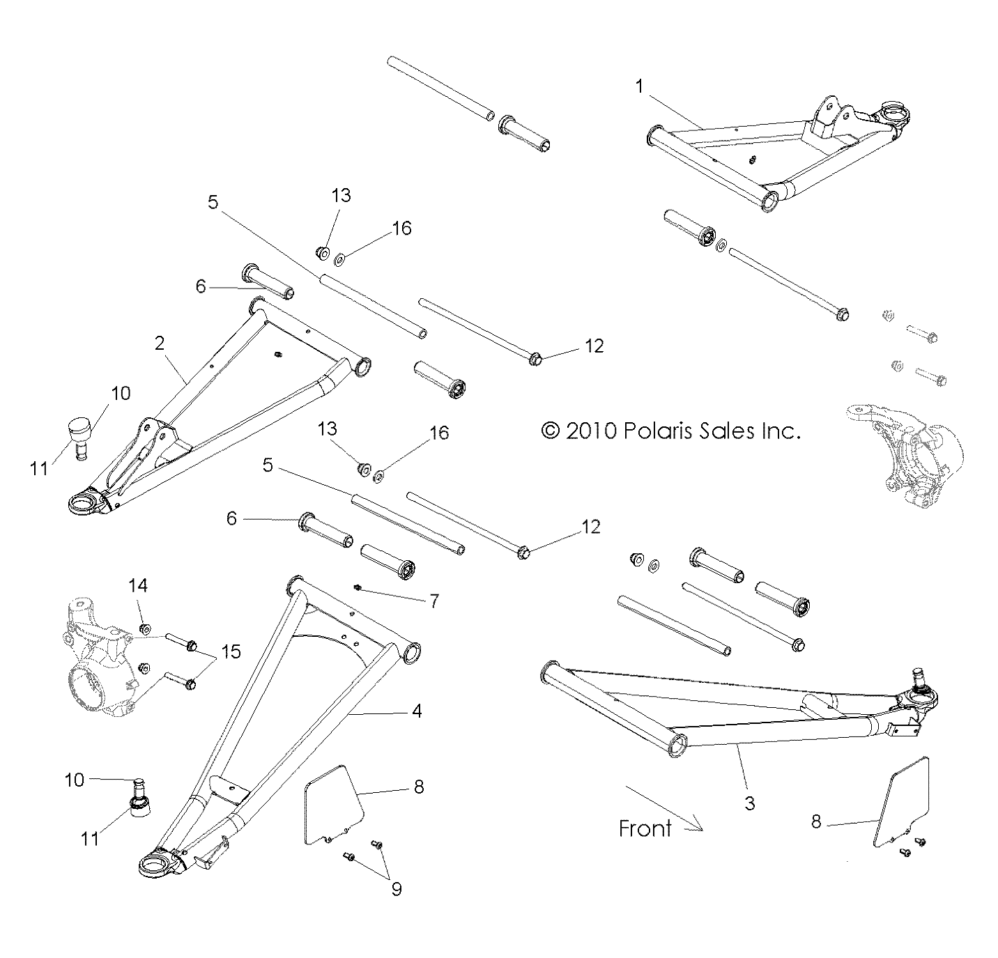 Part Number : 1018211-385 CONTROL ARM WELD FRT LWR LEFT