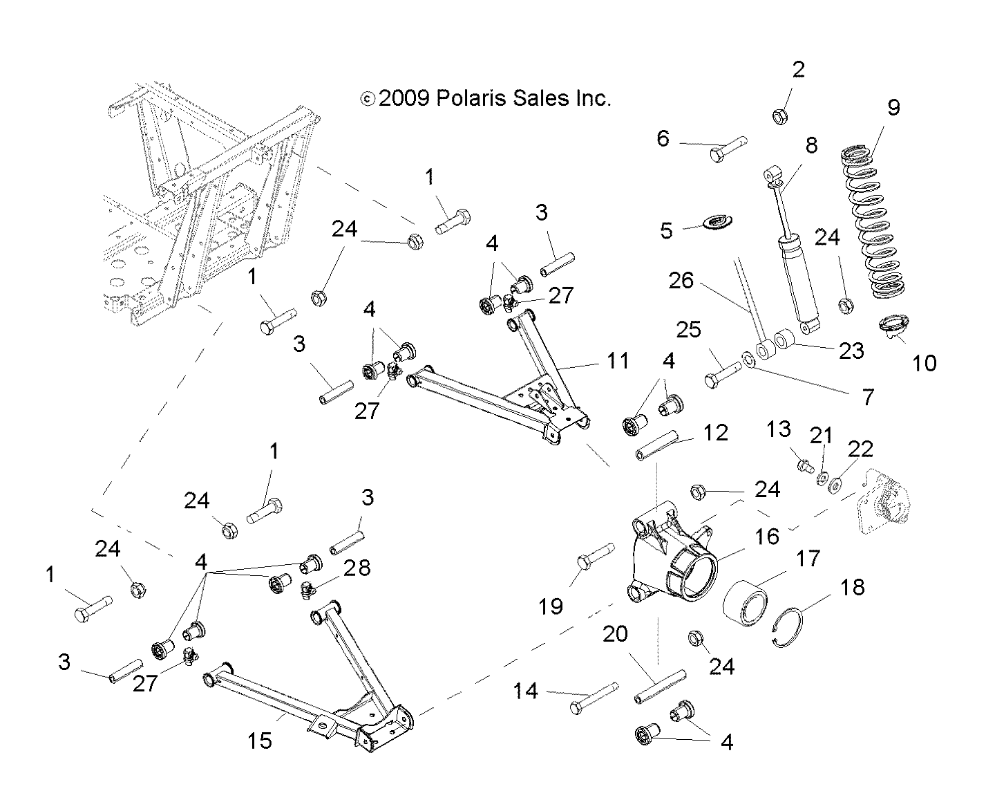 Part Number : 1016552-458 WELD-CONTROL ARM LWR BLK