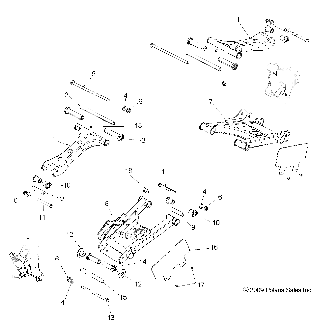 Part Number : 1018208-458 WELD CONTROL ARM REAR LOWER RI