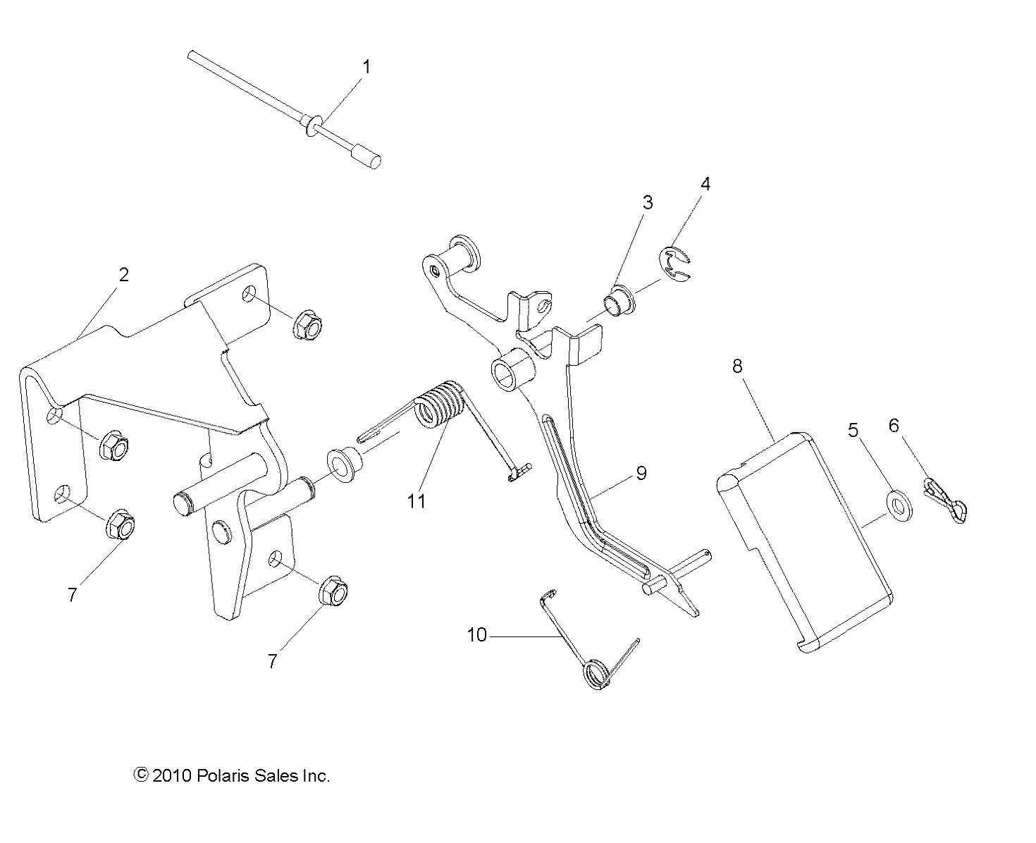 Part Number : 7043744 SPRING-ACCELERATOR HEAVY