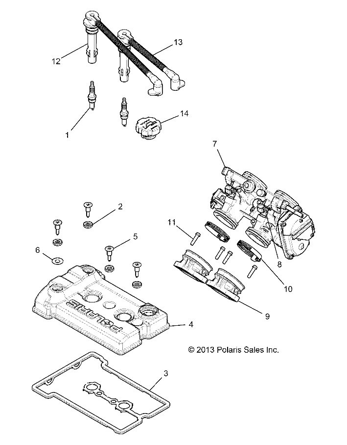 Part Number : 1204713 DUAL ETC BODY ASSEMBLY