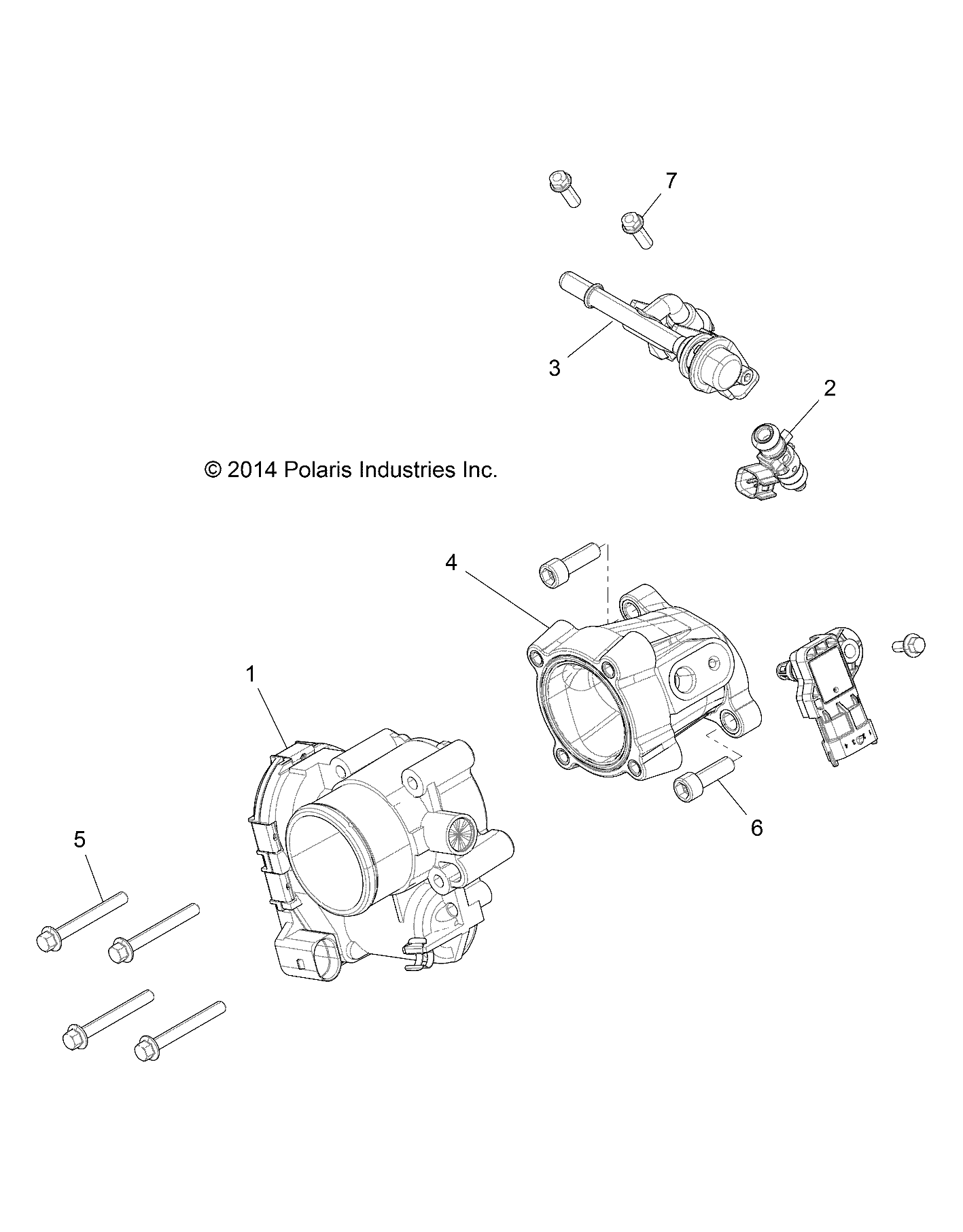 Part Number : 5414863 ADAPTER-THROTTLE BODY