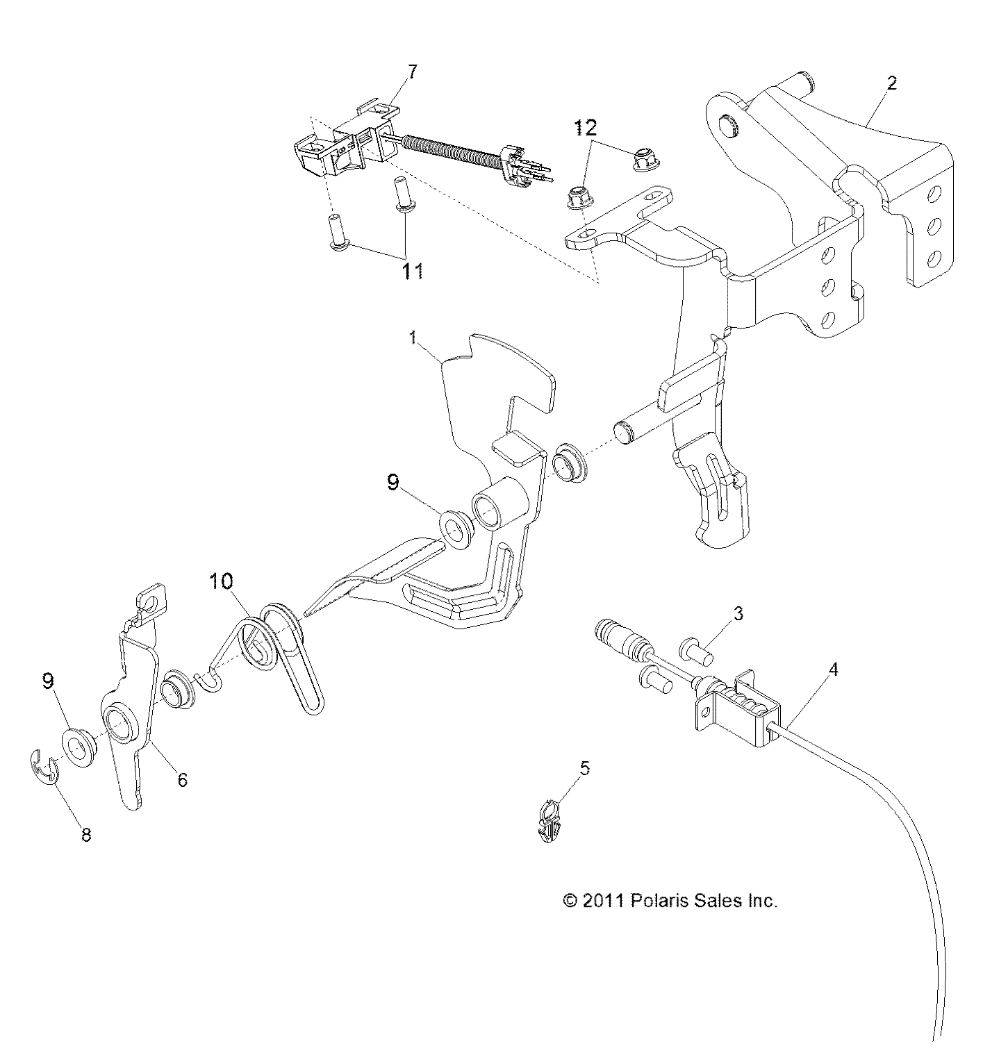 Part Number : 4014647 SENSOR-VANE