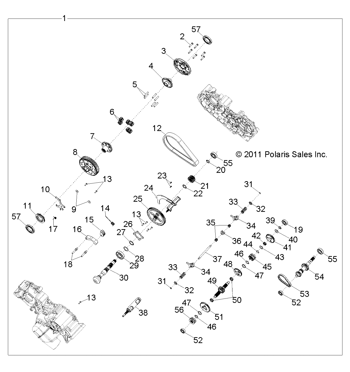 Part Number : 3235368 GEAR  44 TOOTH