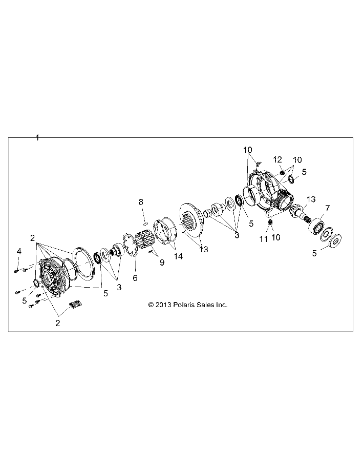 Part Number : 3235622 MALE/FEMALE OUTPUT HUB ASSEMBL