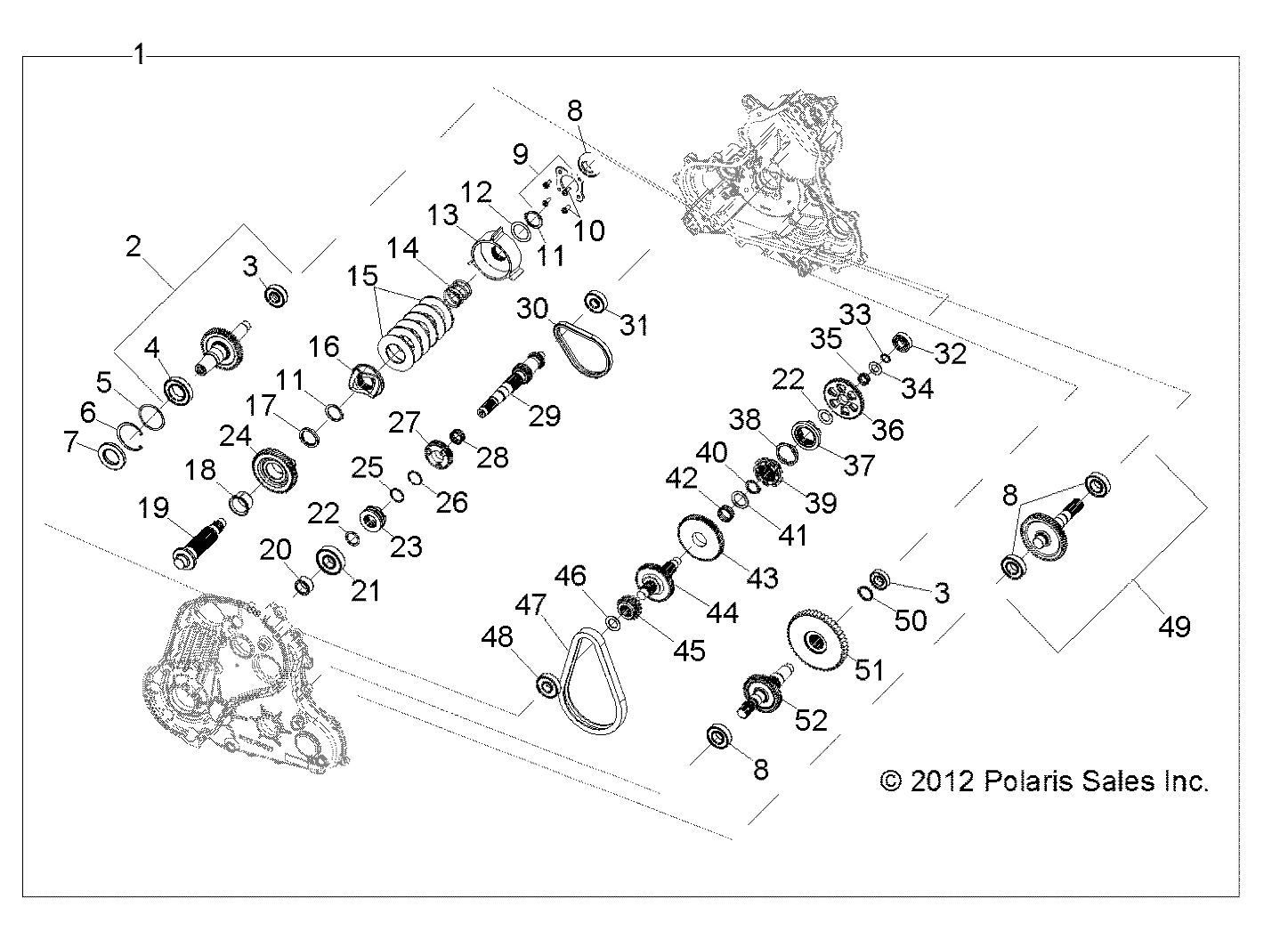 Part Number : 2204330 GEAR-COMPEN. 54 TOOTH(285793)