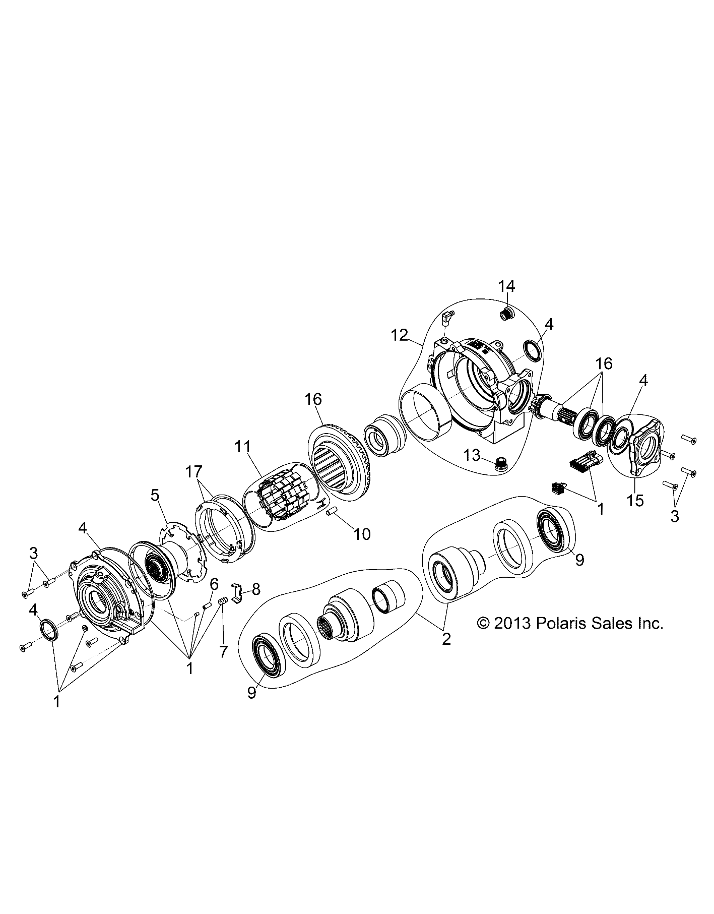 Part Number : 3235163 OUTPUT COVER ASSEMBLY