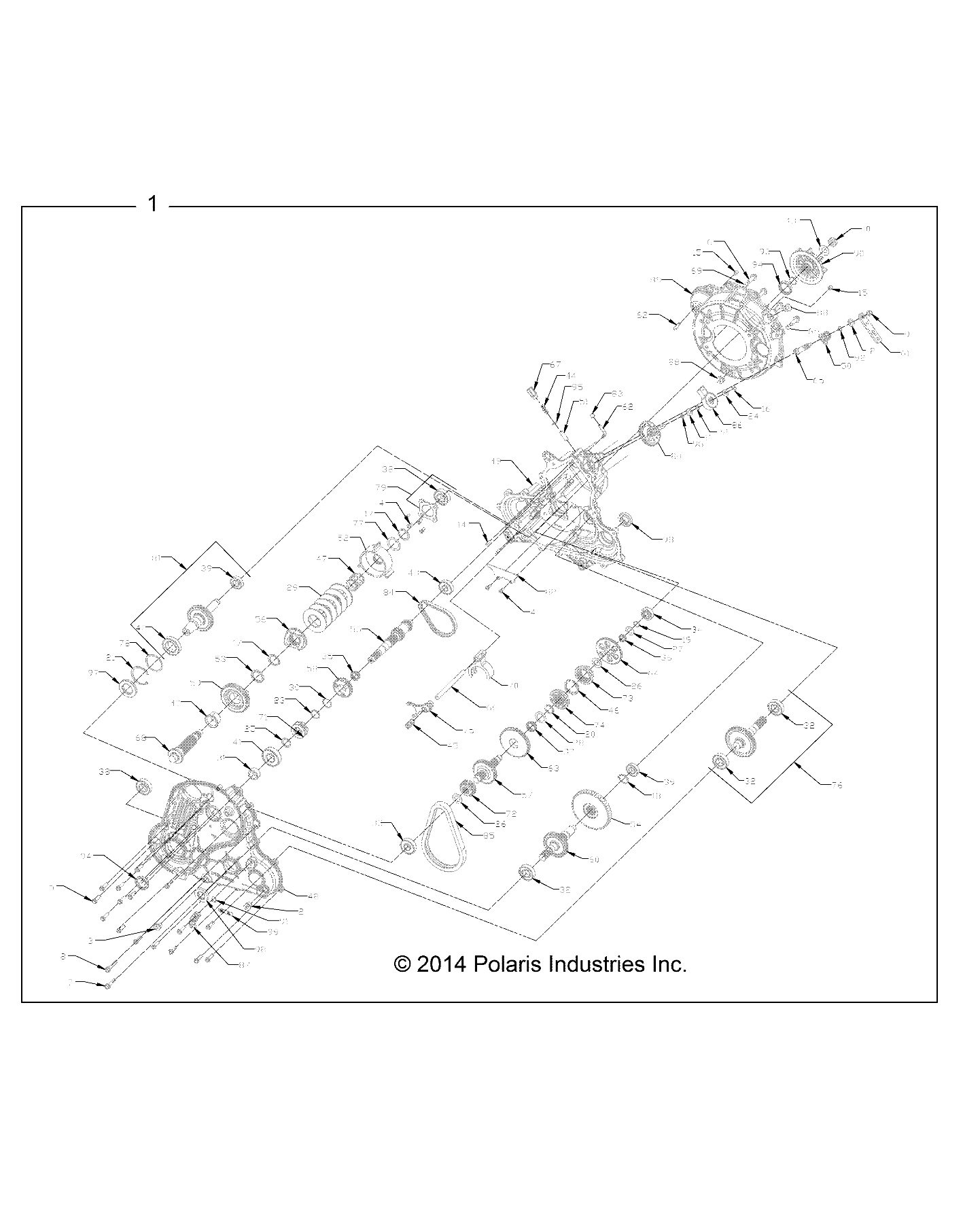 Part Number : 1333270 ASM-TRANSMISSION GTO