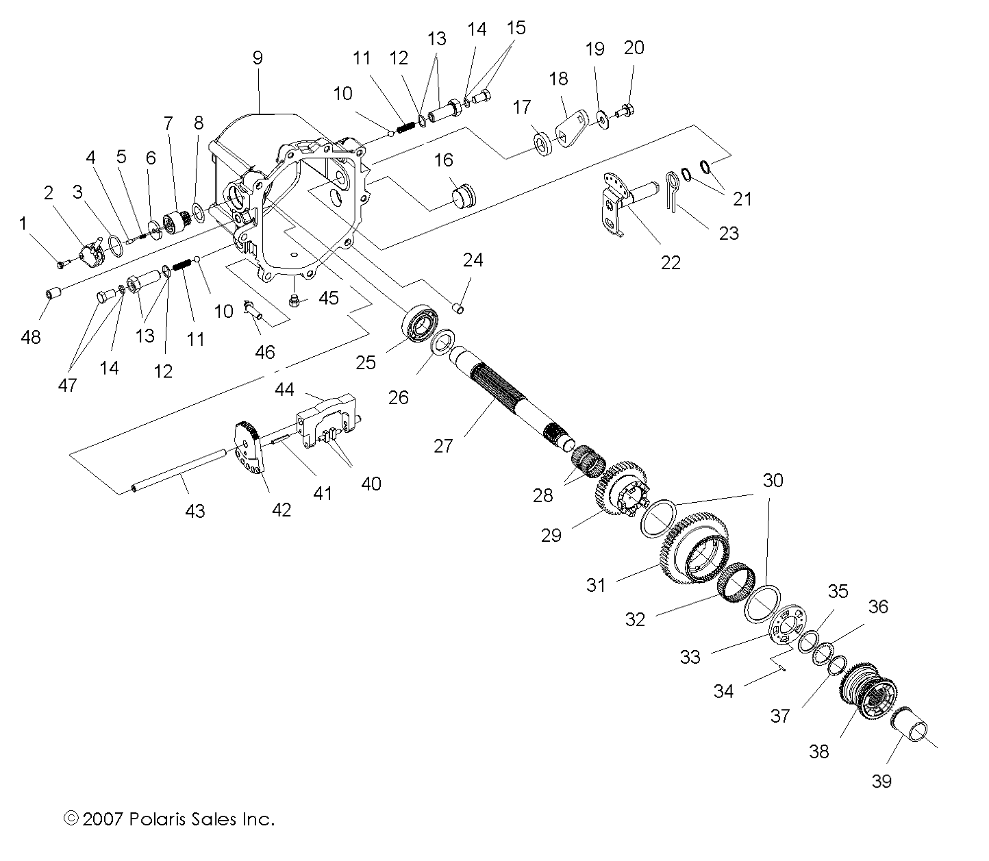 Part Number : 3234492 SHIFT LEVER CABLE