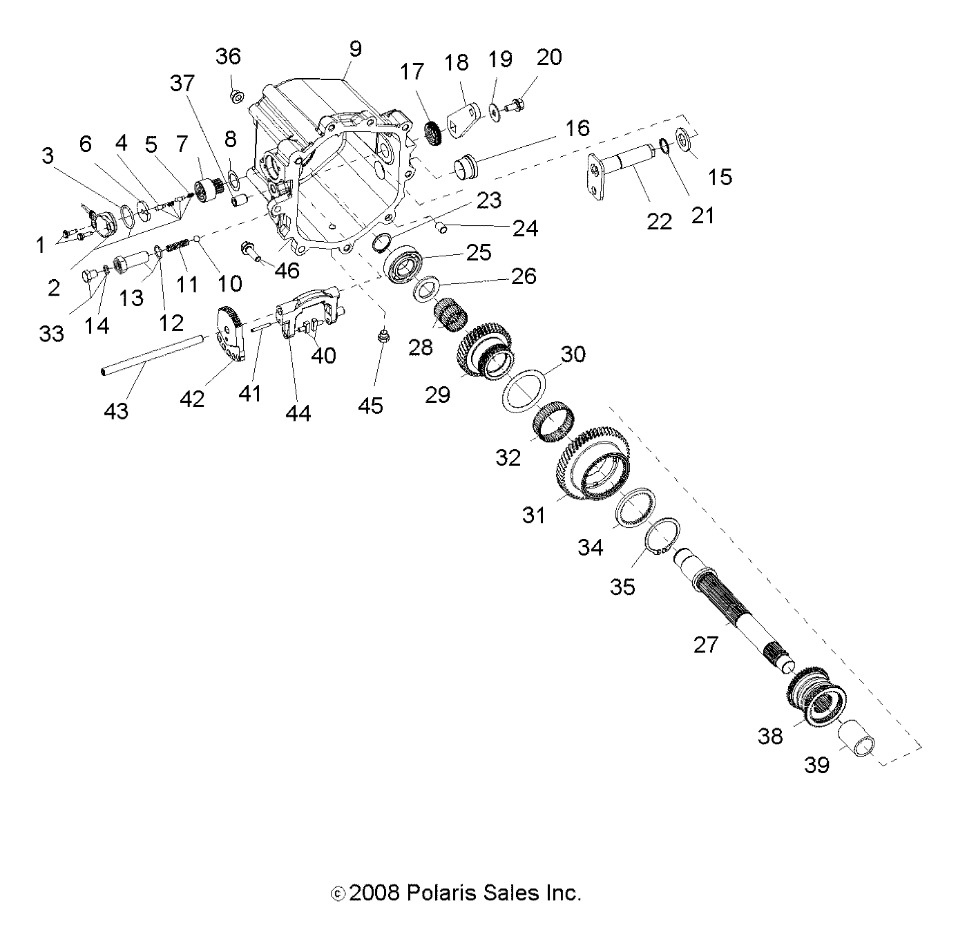 Part Number : 3234876 PARK/REVERSE SPACER