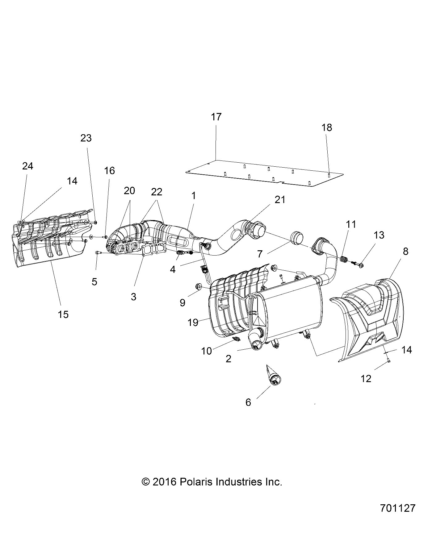 Part Number : 1262921 HVAC HEADPIPE ASSEMBLY  RGR